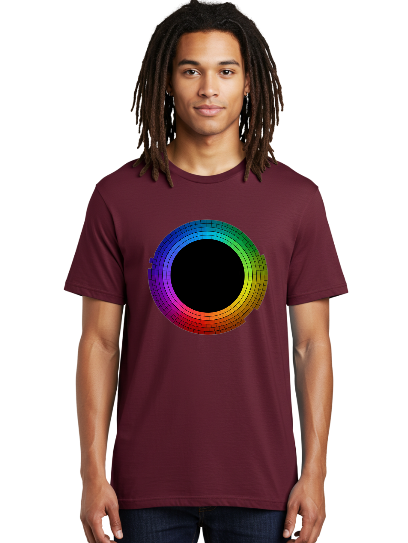Rainbow-Circle Men'S Graphic Tee, 100% Cotton, Comfortable Casual Summer Wear, Machine Washable, Vintage Camera, Old Camera, Antique Camera, Black Camera, Classic Photography, Photography Equipment, Nostalgic Device, Film Camera, Camera Art Bai291 18