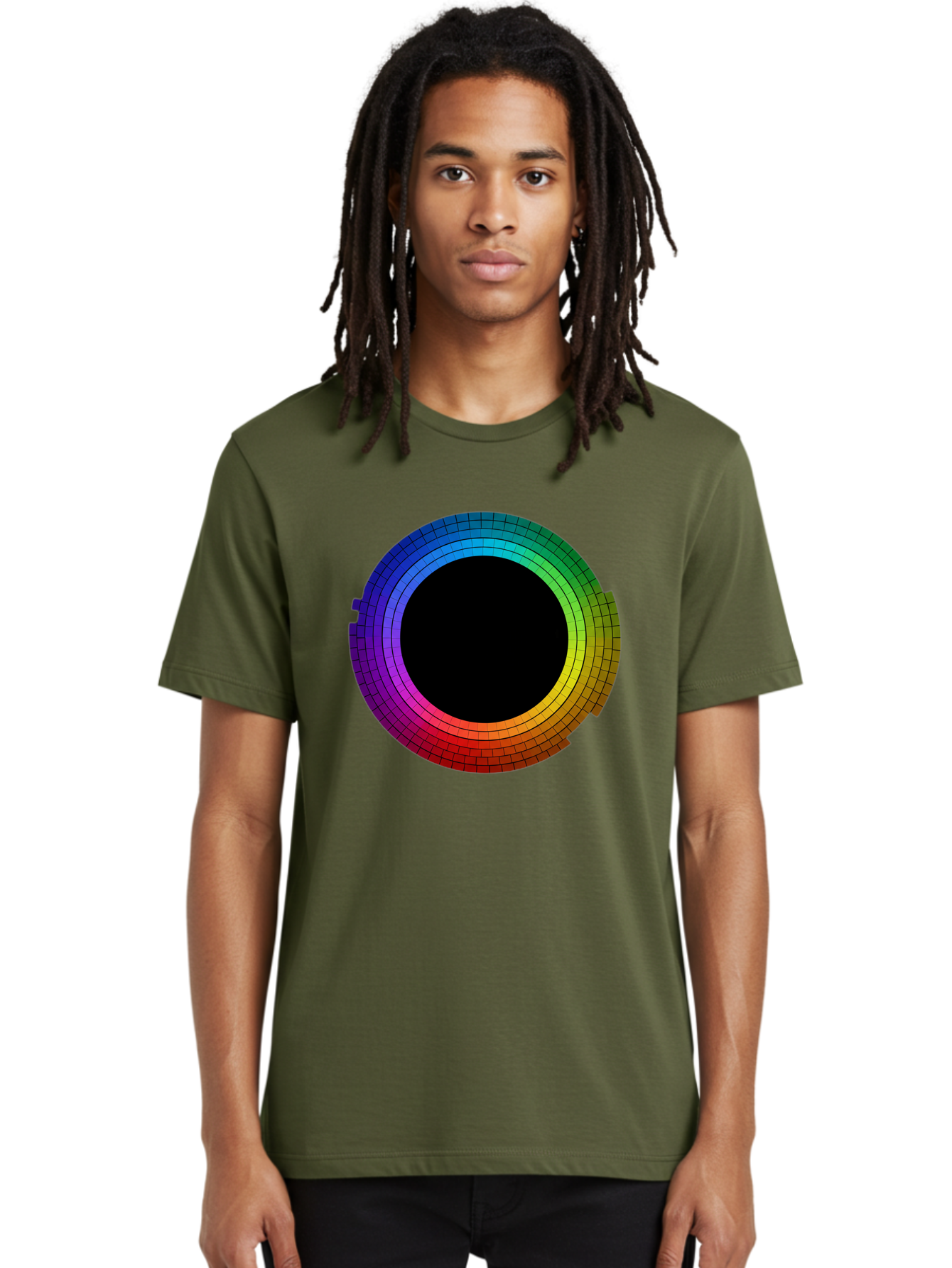 Rainbow-Circle Men'S Graphic Tee, 100% Cotton, Comfortable Casual Summer Wear, Machine Washable, Vintage Camera, Old Camera, Antique Camera, Black Camera, Classic Photography, Photography Equipment, Nostalgic Device, Film Camera, Camera Art Bai291 25