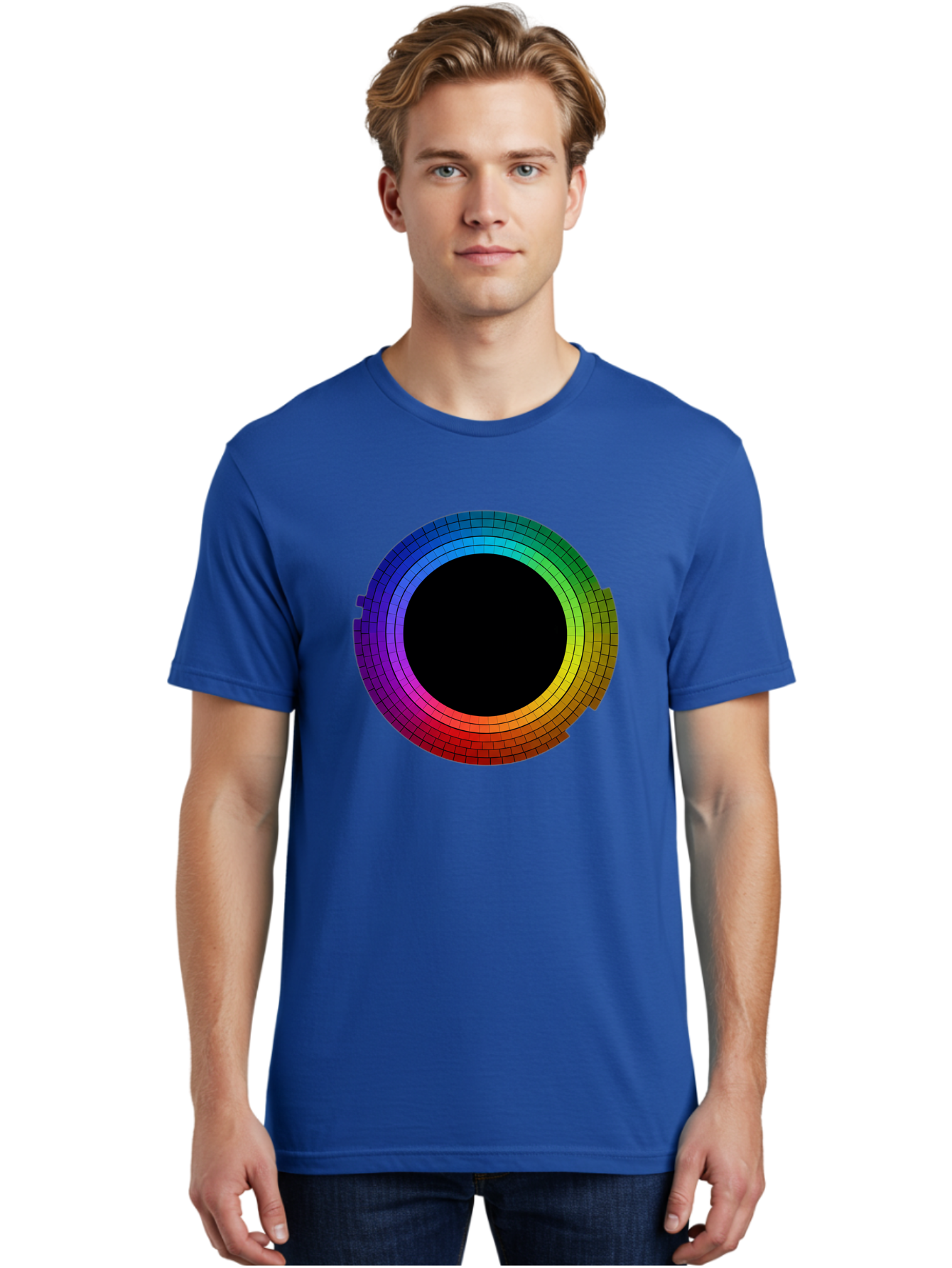Rainbow-Circle Men'S Graphic Tee, 100% Cotton, Comfortable Casual Summer Wear, Machine Washable, Vintage Camera, Old Camera, Antique Camera, Black Camera, Classic Photography, Photography Equipment, Nostalgic Device, Film Camera, Camera Art Bai291 24