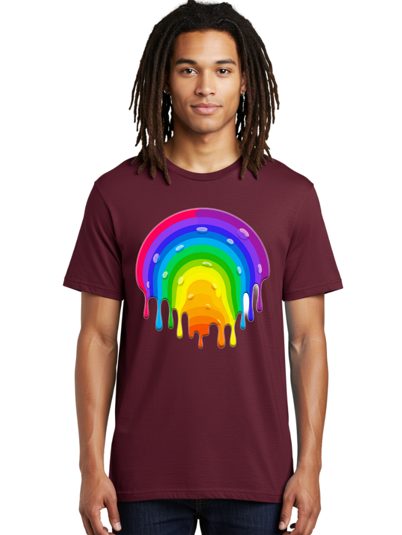 Rainbow-Dripping Men'S Graphic Tee, 100% Cotton, Comfortable Casual Summer Wear, Machine Washable, Vintage Camera, Old Camera, Antique Camera, Black Camera, Classic Photography, Photography Equipment, Nostalgic Device, Film Camera, Camera Art Bai292 19