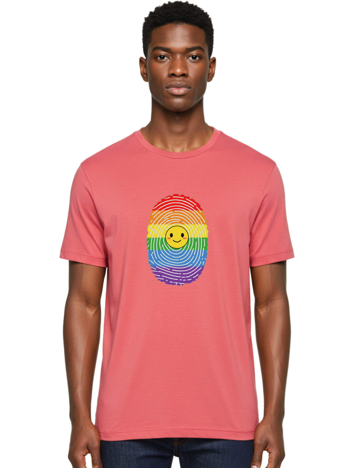 Rainbow-Fingerprint-Smiley Men'S Graphic Tee, 100% Cotton, Comfortable Casual Summer Wear, Machine Washable, Vintage Camera, Old Camera, Antique Camera, Black Camera, Classic Photography, Photography Equipment, Nostalgic Device, Film Camera, Bai293 22