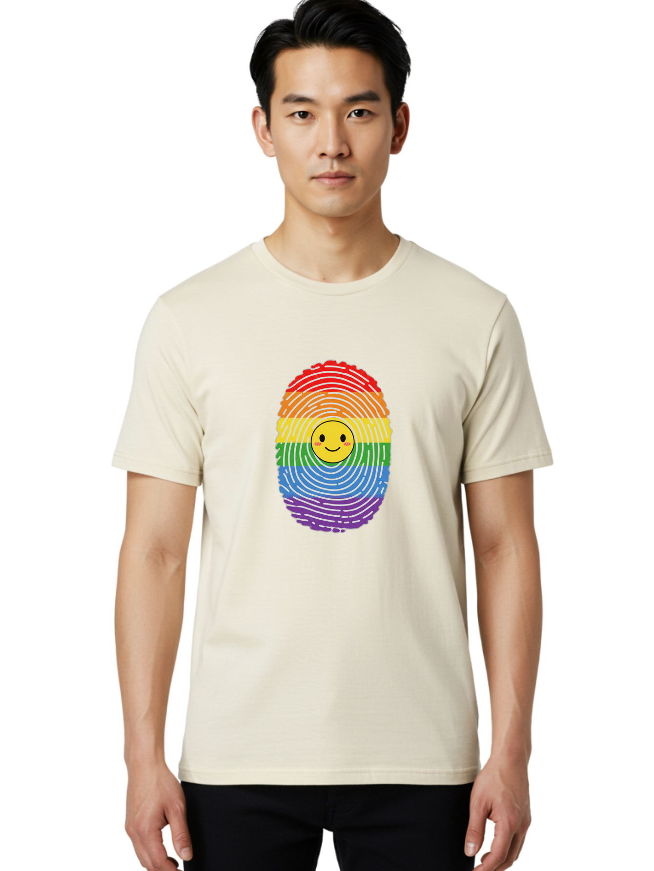 Rainbow-Fingerprint-Smiley Men'S Graphic Tee, 100% Cotton, Comfortable Casual Summer Wear, Machine Washable, Vintage Camera, Old Camera, Antique Camera, Black Camera, Classic Photography, Photography Equipment, Nostalgic Device, Film Camera, Bai293 21