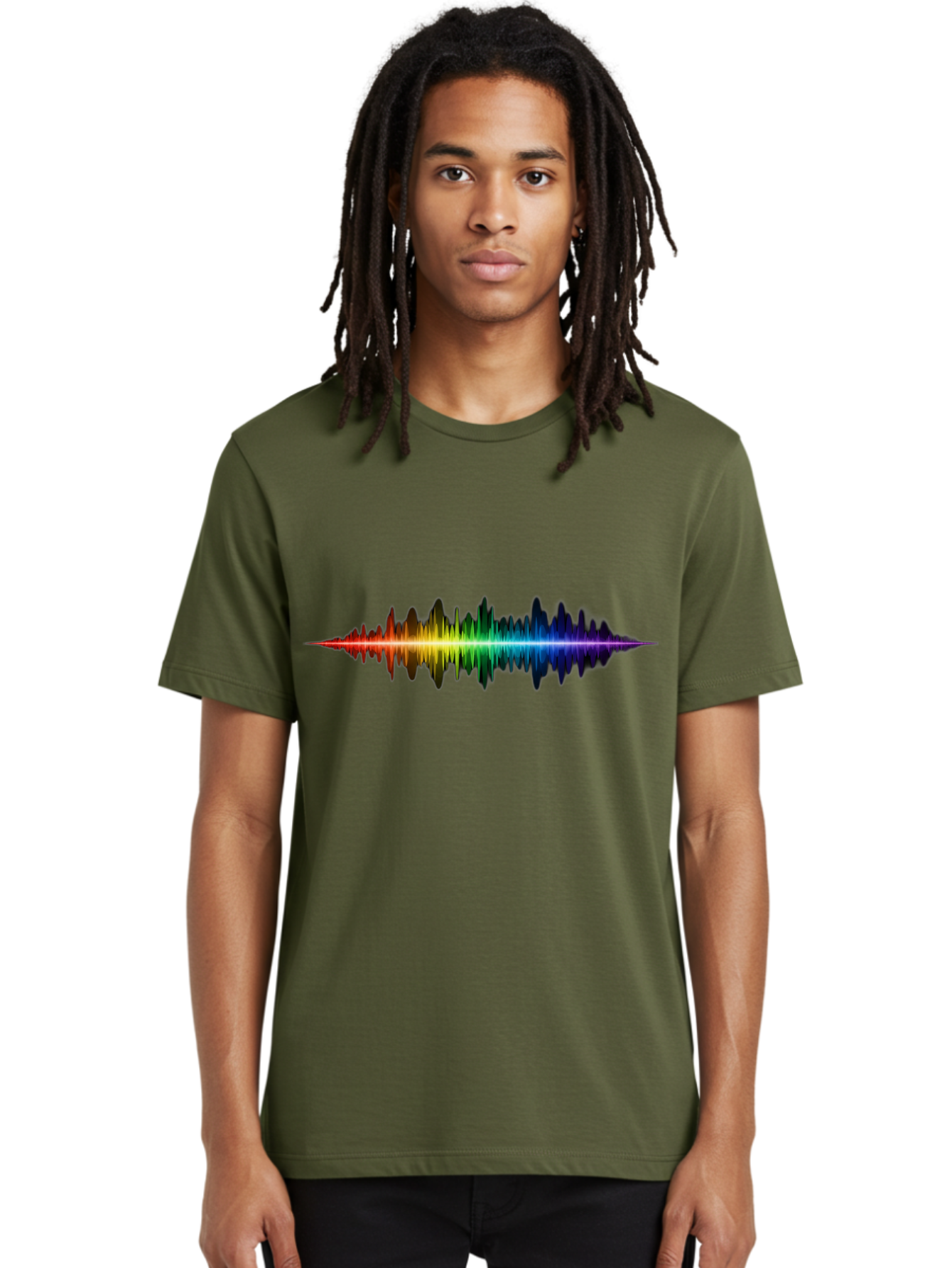 Rainbow-Sound-Wave Men'S Graphic Tee, 100% Cotton, Comfortable Casual Summer Wear, Machine Washable, Vintage Camera, Old Camera, Antique Camera, Black Camera, Classic Photography, Photography Equipment, Nostalgic Device, Film Camera, Bai295 21