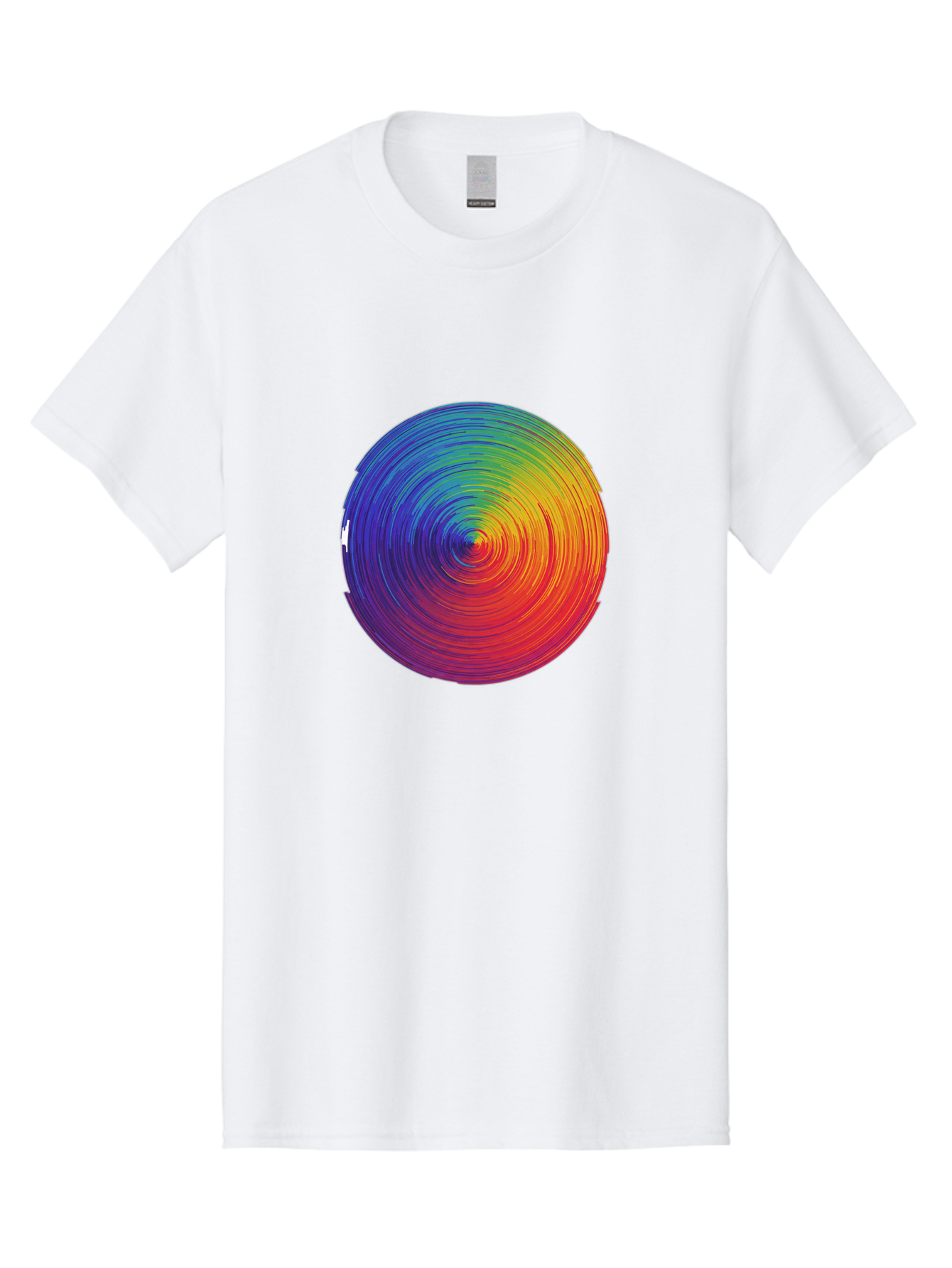 Rainbow-Spiral-Circle Men'S Graphic Tee, 100% Cotton, Comfortable Casual Summer Wear, Machine Washable, Vintage Camera, Old Camera, Antique Camera, Black Camera, Classic Photography, Photography Equipment, Nostalgic Device, Film Camera, Bai296 7