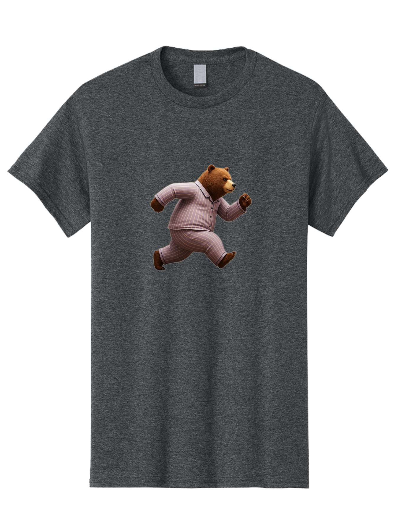 Running-Bear-In-Pajamas Men'S Graphic Tee, 100% Cotton, Comfortable Casual Summer Wear, Machine Washable, Vintage Camera, Old Camera, Antique Camera, Black Camera, Classic Photography, Photography Equipment, Nostalgic Device, Film Camera, Bai308 8