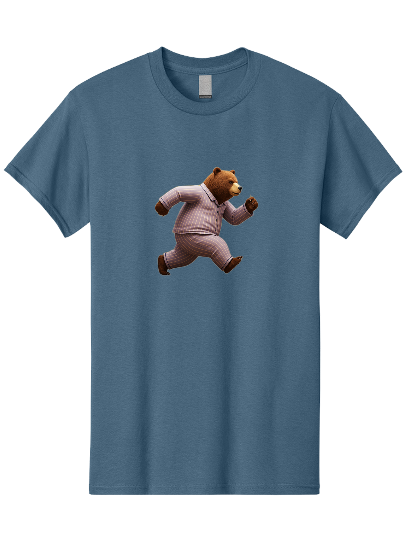 Running-Bear-In-Pajamas Men'S Graphic Tee, 100% Cotton, Comfortable Casual Summer Wear, Machine Washable, Vintage Camera, Old Camera, Antique Camera, Black Camera, Classic Photography, Photography Equipment, Nostalgic Device, Film Camera, Bai308 6
