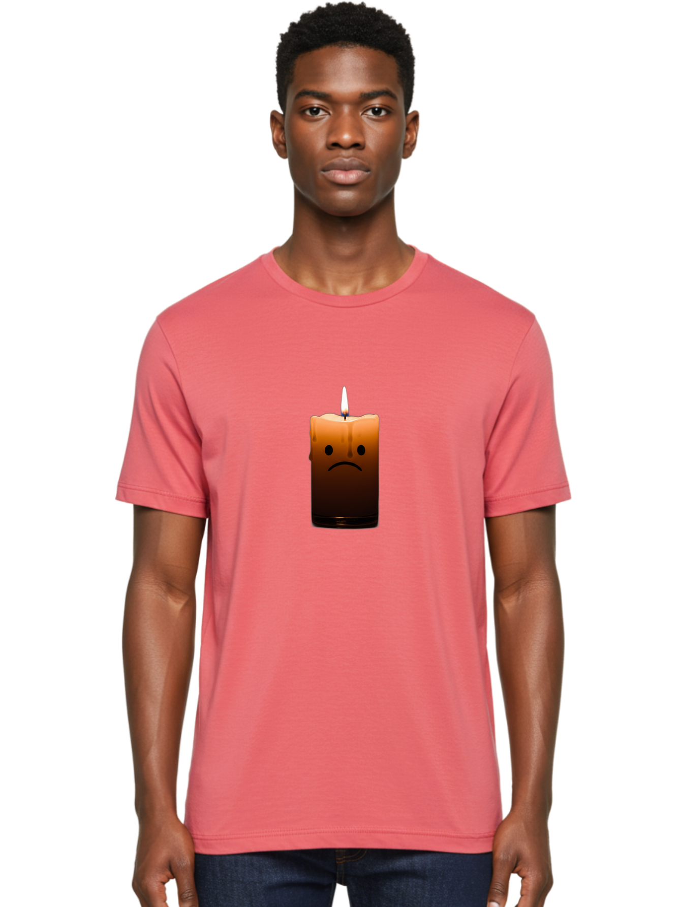 Sad-Candle-1 Men'S Graphic Tee, 100% Cotton, Comfortable Casual Summer Wear, Machine Washable, Vintage Camera, Old Camera, Antique Camera, Black Camera, Classic Photography, Photography Equipment, Nostalgic Device, Film Camera, Camera Art Bai311 16