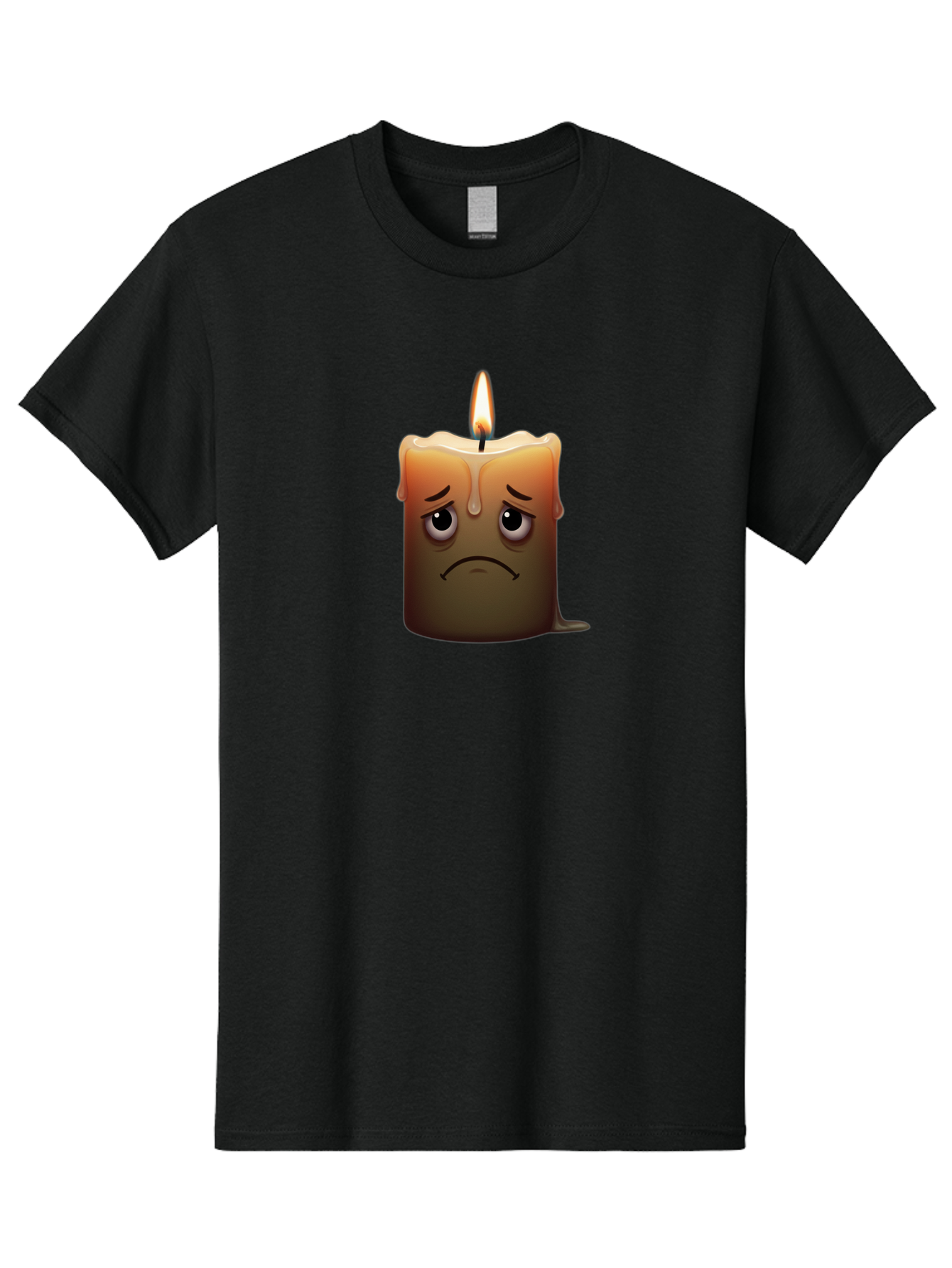 Sad-Candle-2 Men'S Graphic Tee, 100% Cotton, Comfortable Casual Summer Wear, Machine Washable, Vintage Camera, Old Camera, Antique Camera, Black Camera, Classic Photography, Photography Equipment, Nostalgic Device, Film Camera, Camera Art Bai312 9
