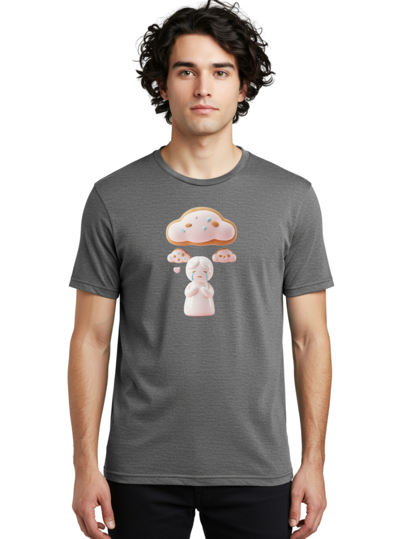 Sad-Girl-With-Cookies Men'S Graphic Tee, 100% Cotton, Comfortable Casual Summer Wear, Machine Washable, Vintage Camera, Old Camera, Antique Camera, Black Camera, Classic Photography, Photography Equipment, Nostalgic Device, Film Camera, Bai316 21