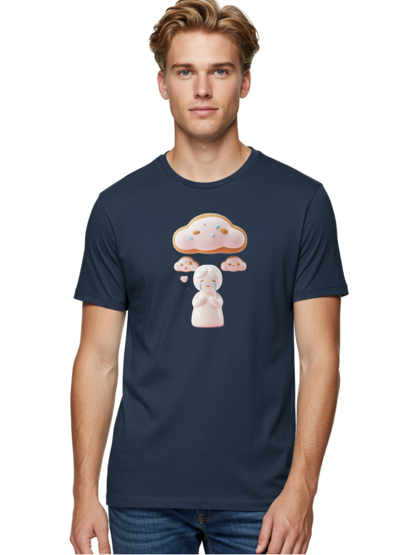 Sad-Girl-With-Cookies Men'S Graphic Tee, 100% Cotton, Comfortable Casual Summer Wear, Machine Washable, Vintage Camera, Old Camera, Antique Camera, Black Camera, Classic Photography, Photography Equipment, Nostalgic Device, Film Camera, Bai316 16