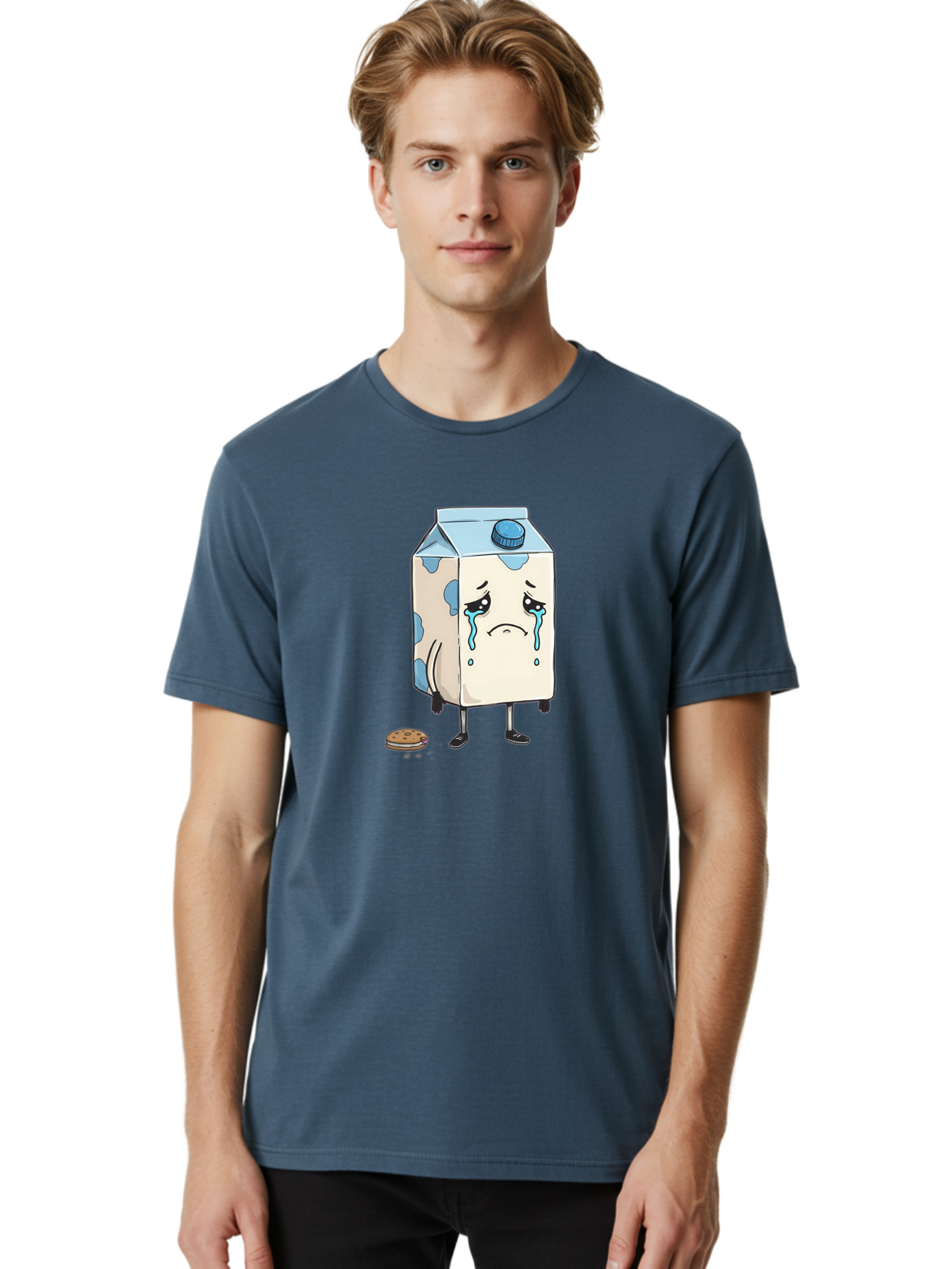 Sad-Milk-2 Men'S Graphic Tee, 100% Cotton, Comfortable Casual Summer Wear, Machine Washable, Vintage Camera, Old Camera, Antique Camera, Black Camera, Classic Photography, Photography Equipment, Nostalgic Device, Film Camera, Camera Art Bai319 27