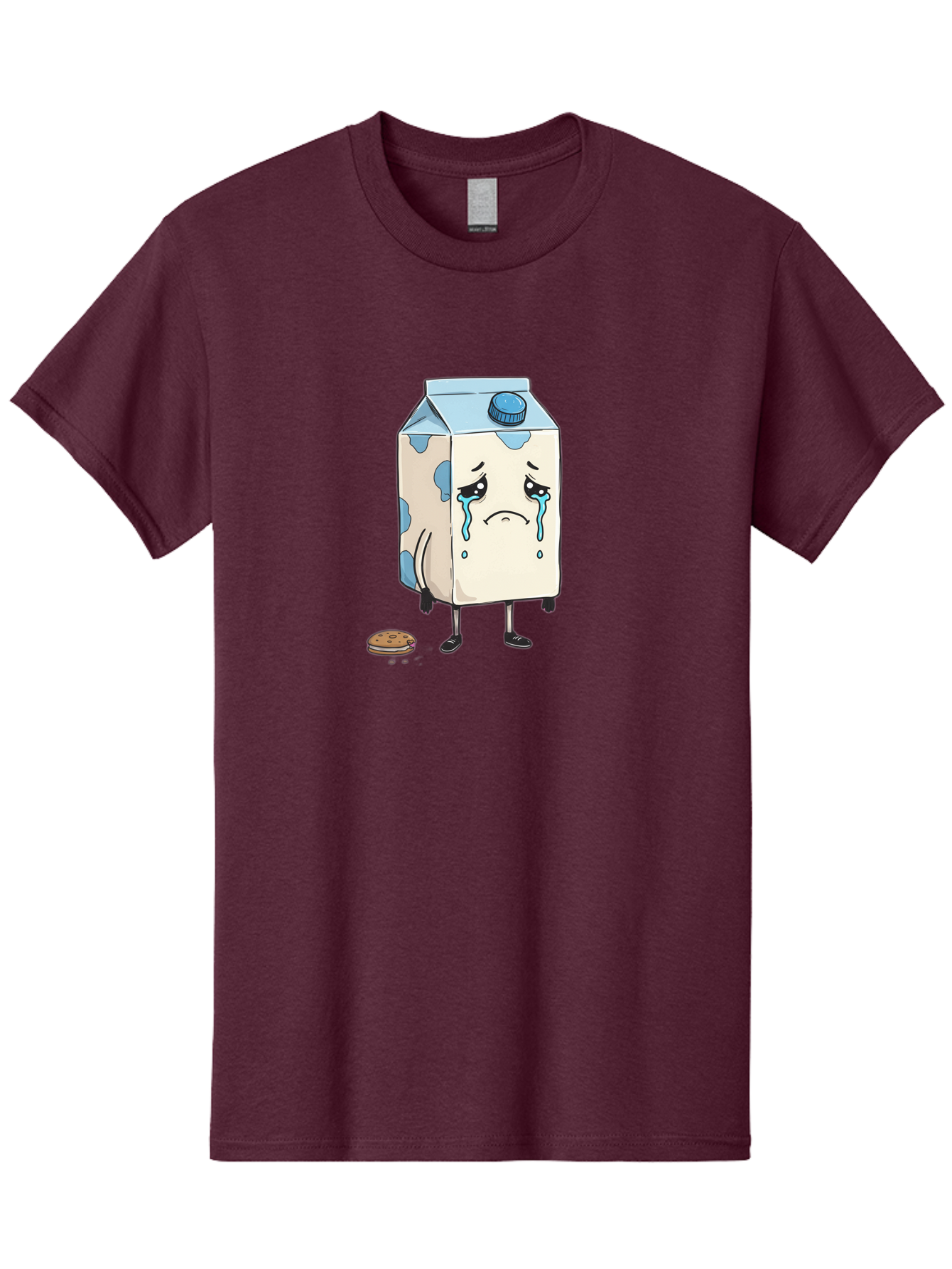 Sad-Milk-2 Men'S Graphic Tee, 100% Cotton, Comfortable Casual Summer Wear, Machine Washable, Vintage Camera, Old Camera, Antique Camera, Black Camera, Classic Photography, Photography Equipment, Nostalgic Device, Film Camera, Camera Art Bai319 11