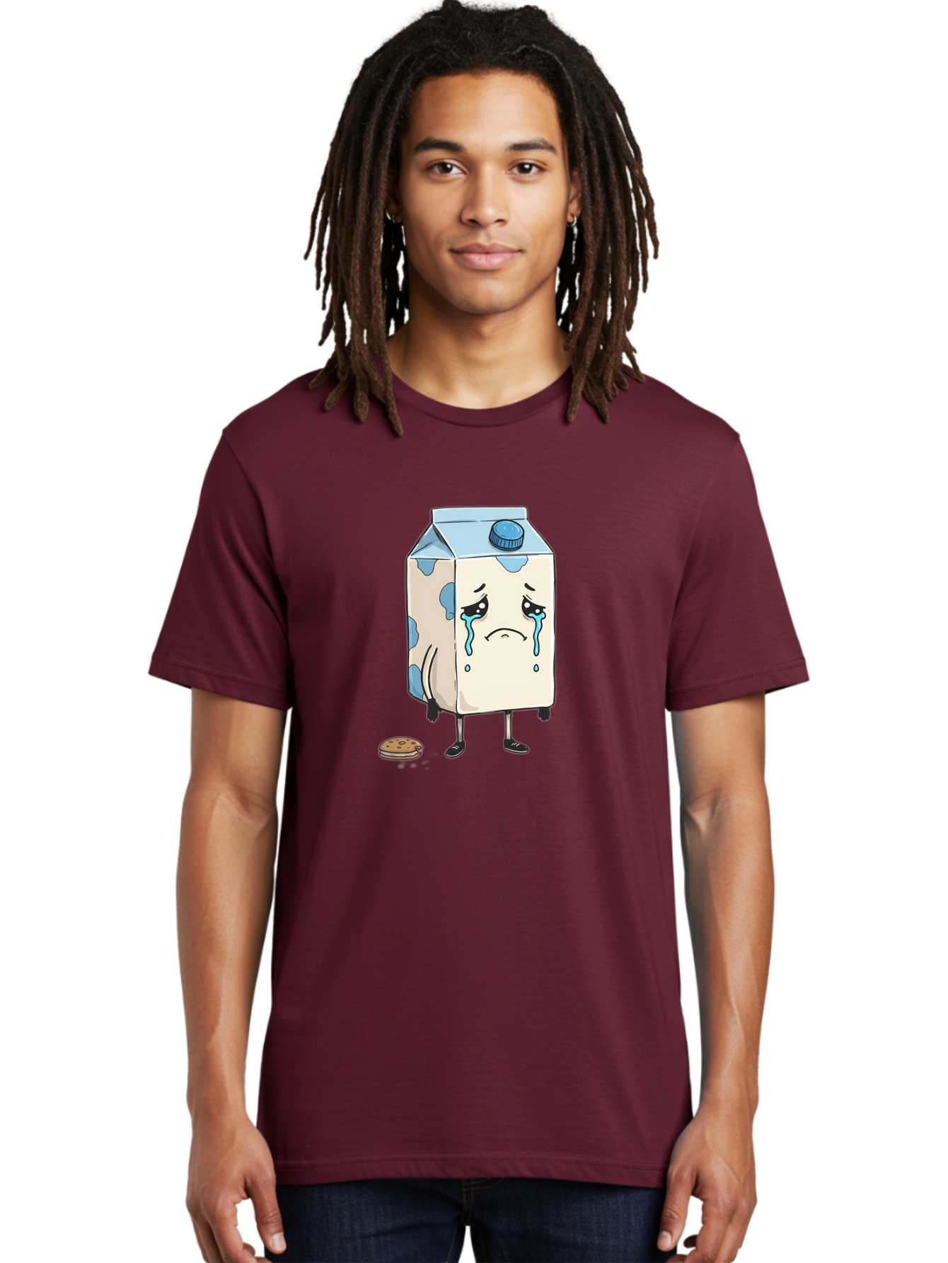 Sad-Milk-2 Men'S Graphic Tee, 100% Cotton, Comfortable Casual Summer Wear, Machine Washable, Vintage Camera, Old Camera, Antique Camera, Black Camera, Classic Photography, Photography Equipment, Nostalgic Device, Film Camera, Camera Art Bai319 26
