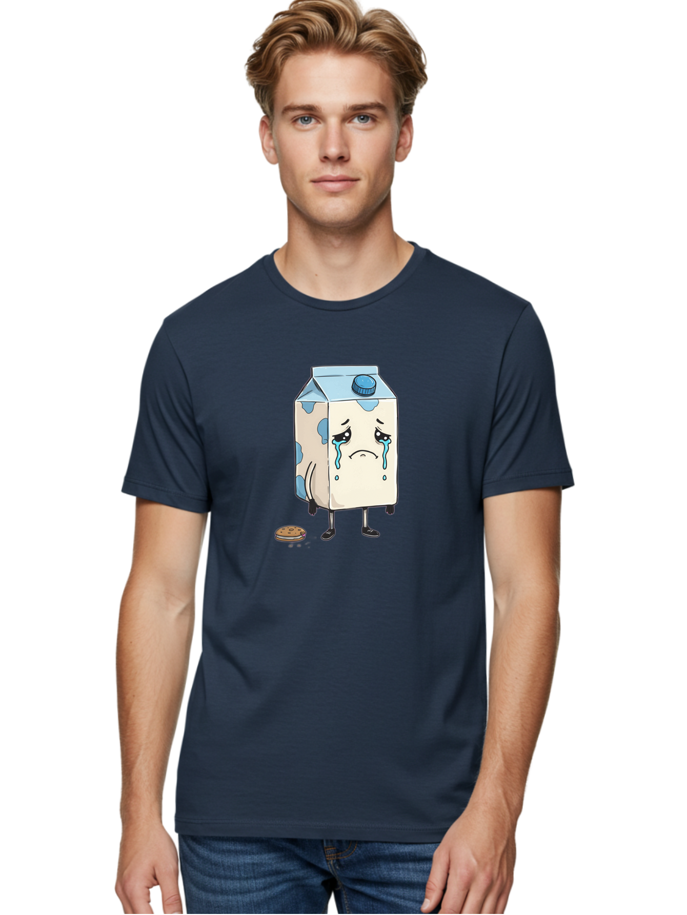 Sad-Milk-2 Men'S Graphic Tee, 100% Cotton, Comfortable Casual Summer Wear, Machine Washable, Vintage Camera, Old Camera, Antique Camera, Black Camera, Classic Photography, Photography Equipment, Nostalgic Device, Film Camera, Camera Art Bai319 22