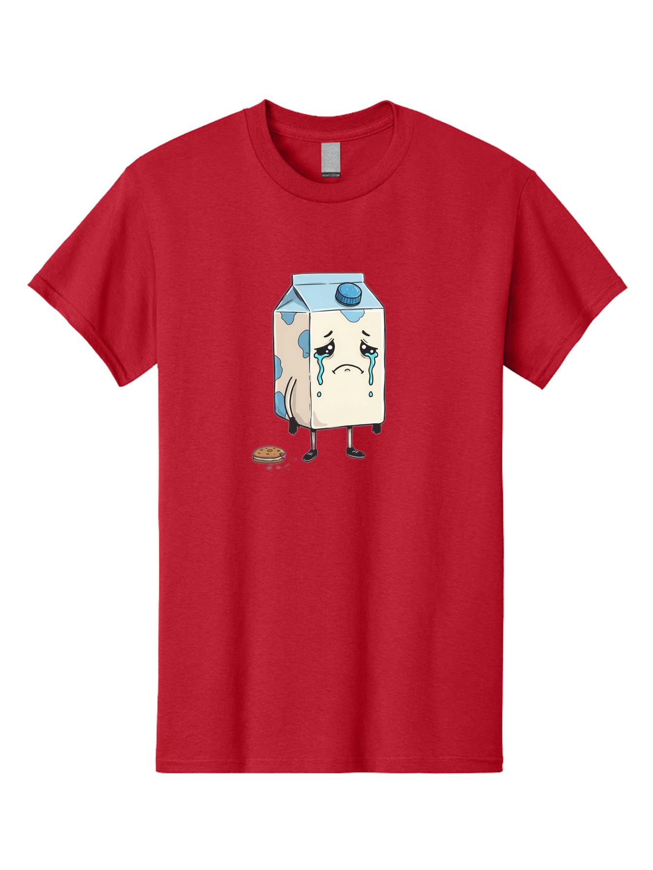 Sad-Milk-2 Men'S Graphic Tee, 100% Cotton, Comfortable Casual Summer Wear, Machine Washable, Vintage Camera, Old Camera, Antique Camera, Black Camera, Classic Photography, Photography Equipment, Nostalgic Device, Film Camera, Camera Art Bai319 6