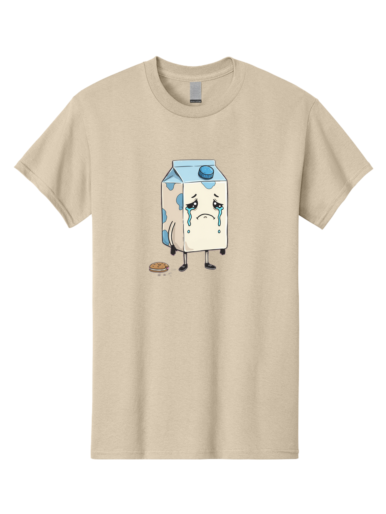 Sad-Milk-2 Men'S Graphic Tee, 100% Cotton, Comfortable Casual Summer Wear, Machine Washable, Vintage Camera, Old Camera, Antique Camera, Black Camera, Classic Photography, Photography Equipment, Nostalgic Device, Film Camera, Camera Art Bai319 2