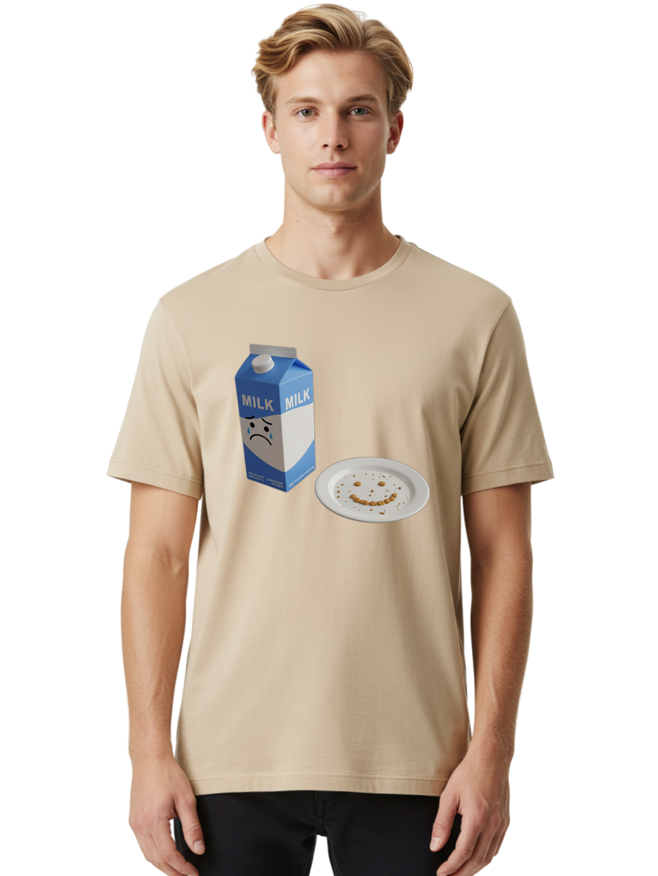 Sad-Milk-4 Men'S Graphic Tee, 100% Cotton, Comfortable Casual Summer Wear, Machine Washable, Vintage Camera, Old Camera, Antique Camera, Black Camera, Classic Photography, Photography Equipment, Nostalgic Device, Film Camera, Camera Art Bai321 25