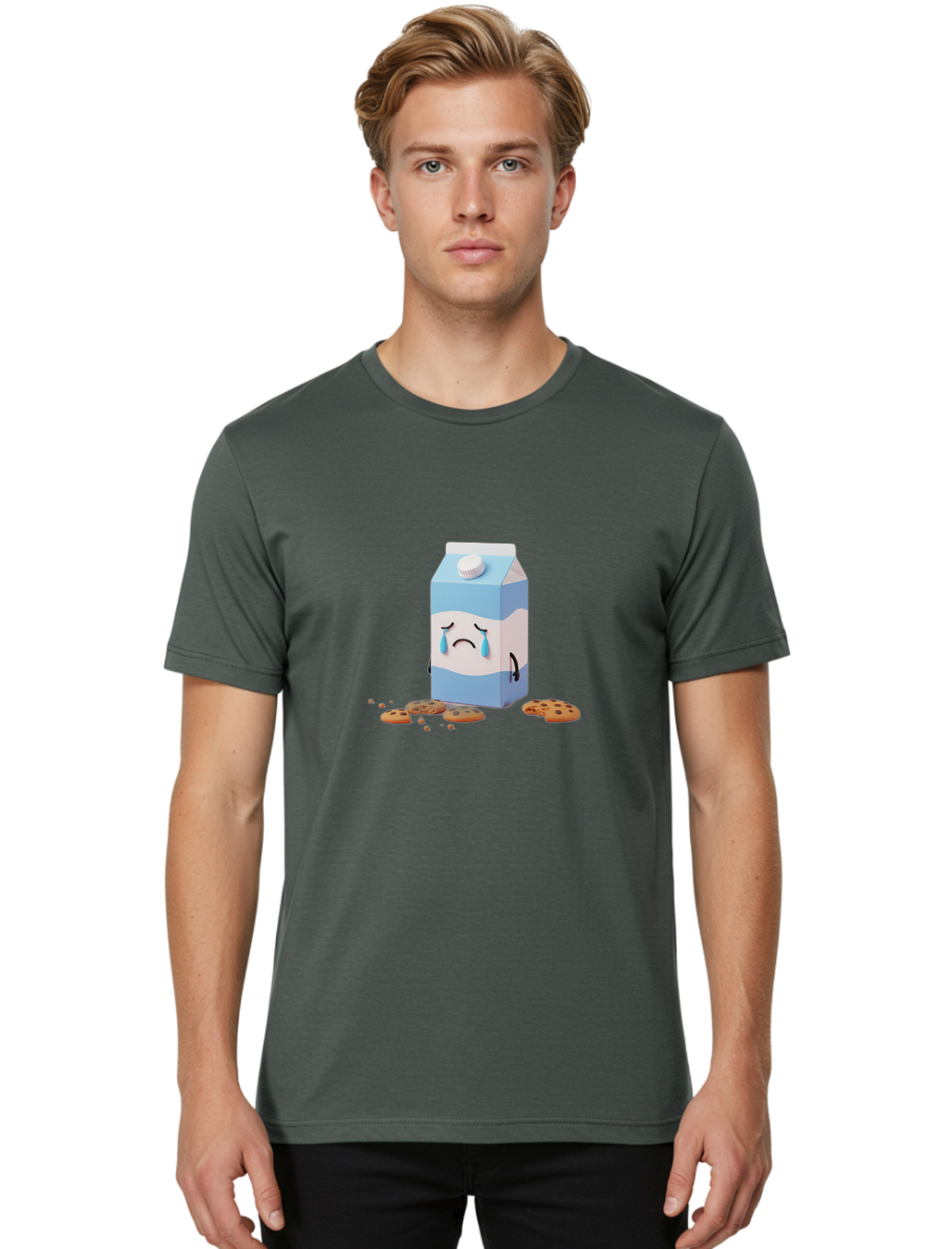 Sad-Milk-Carton-3 Men'S Graphic Tee, 100% Cotton, Comfortable Casual Summer Wear, Machine Washable, Vintage Camera, Old Camera, Antique Camera, Black Camera, Classic Photography, Photography Equipment, Nostalgic Device, Film Camera, Camera Art Bai331 30