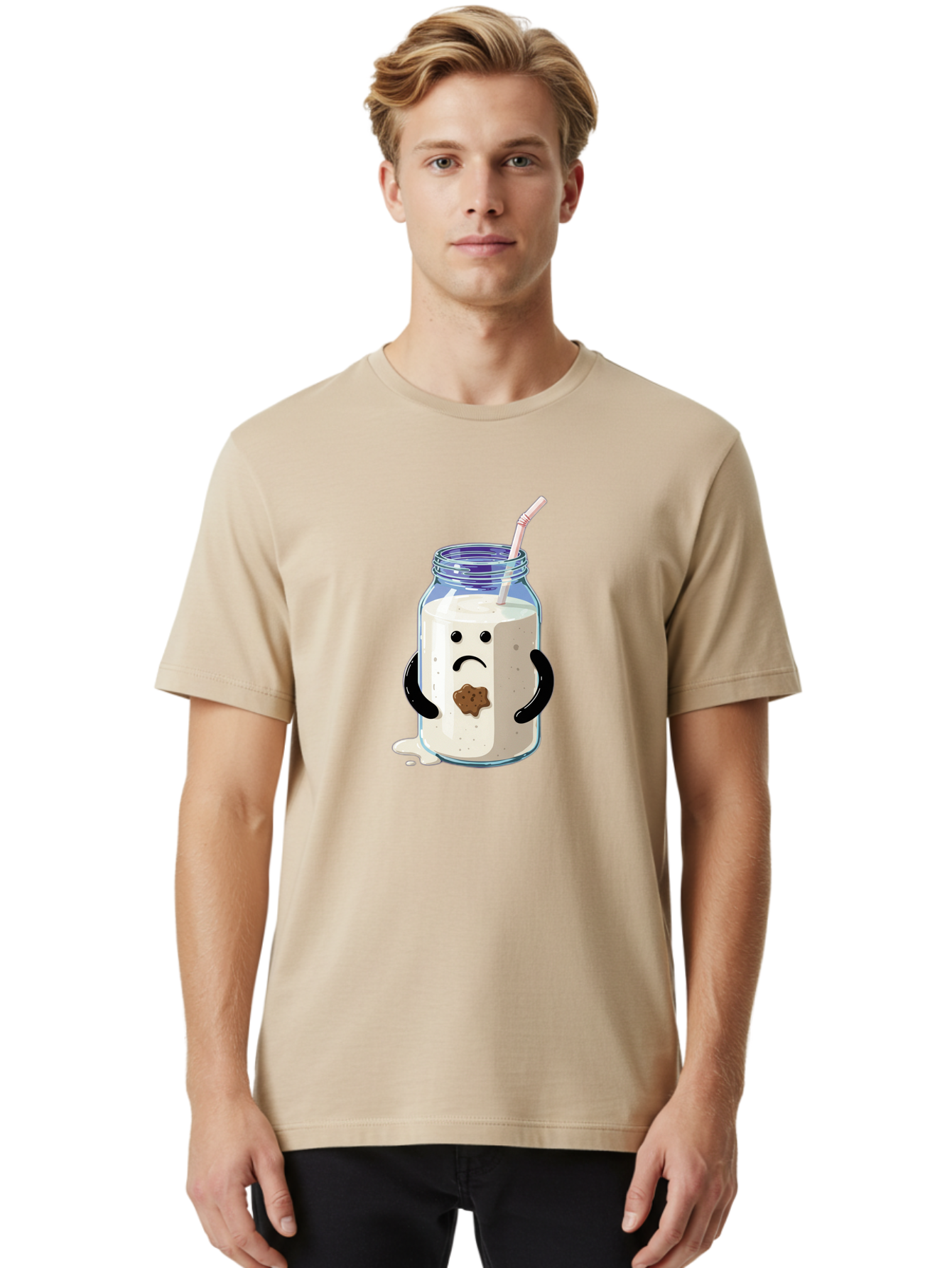 Sad-Milkshake Men'S Graphic Tee, 100% Cotton, Comfortable Casual Summer Wear, Machine Washable, Vintage Camera, Old Camera, Antique Camera, Black Camera, Classic Photography, Photography Equipment, Nostalgic Device, Film Camera, Camera Art Bai337 26
