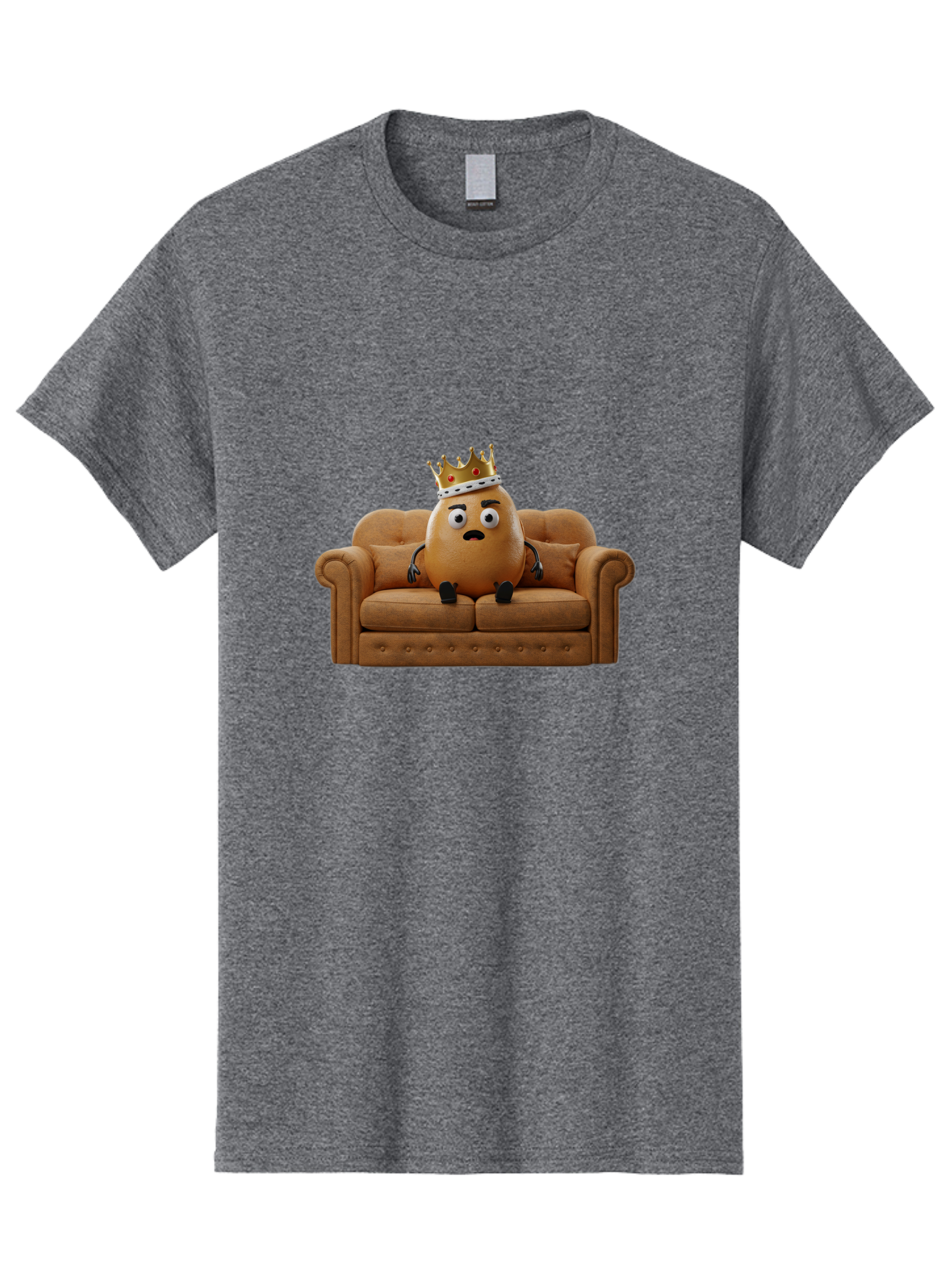 Sad-Potato-King-2 Men'S Graphic Tee, 100% Cotton, Comfortable Casual Summer Wear, Machine Washable, Vintage Camera, Old Camera, Antique Camera, Black Camera, Classic Photography, Photography Equipment, Nostalgic Device, Film Camera, Camera Art Bai339 15