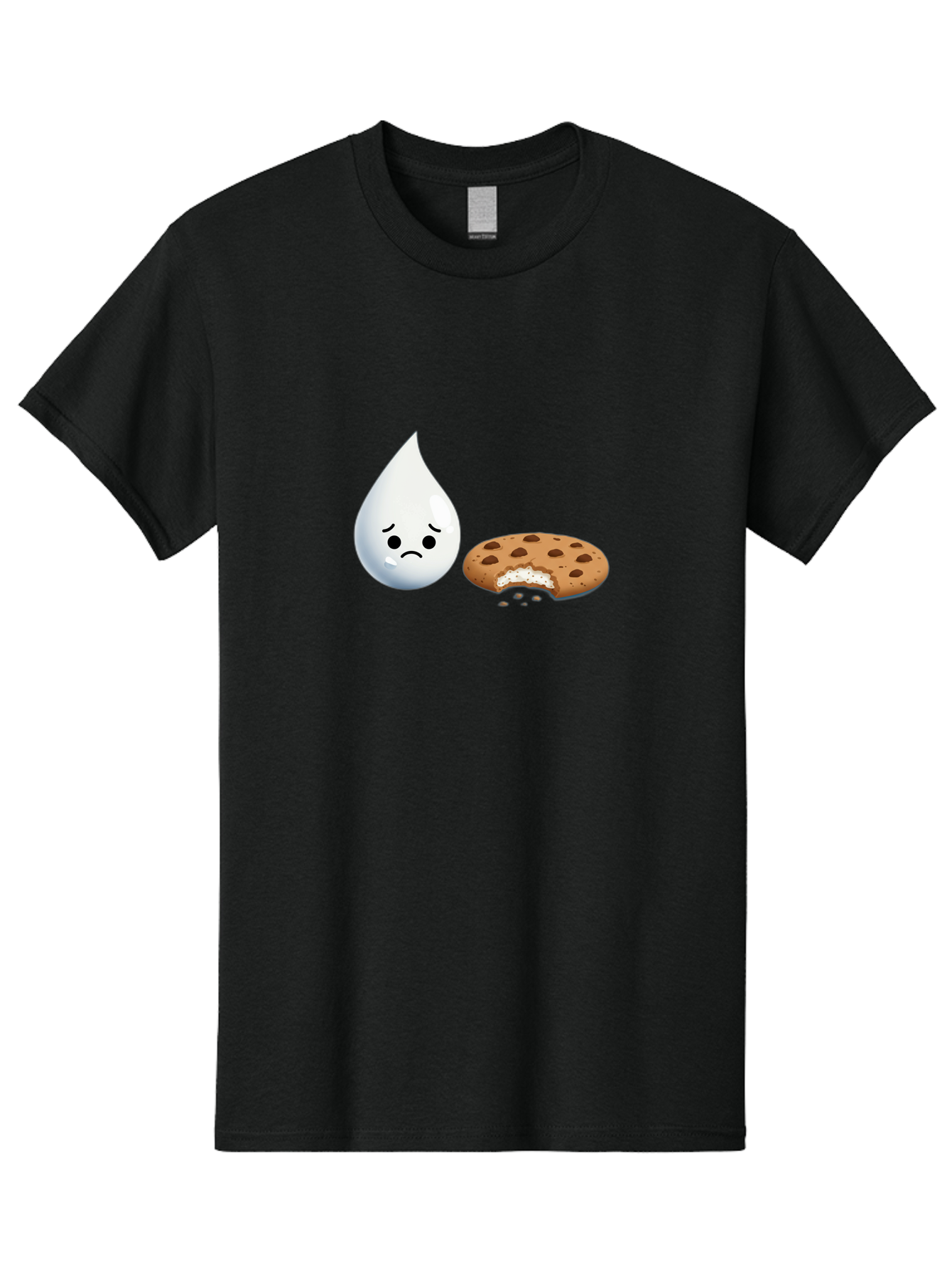 Sad-Water-Droplet-And-Cookie Men'S Graphic Tee, 100% Cotton, Comfortable Casual Summer Wear, Machine Washable, Vintage Camera, Old Camera, Antique Camera, Black Camera, Classic Photography, Photography Equipment, Nostalgic Device, Film Camera, Bai344 14