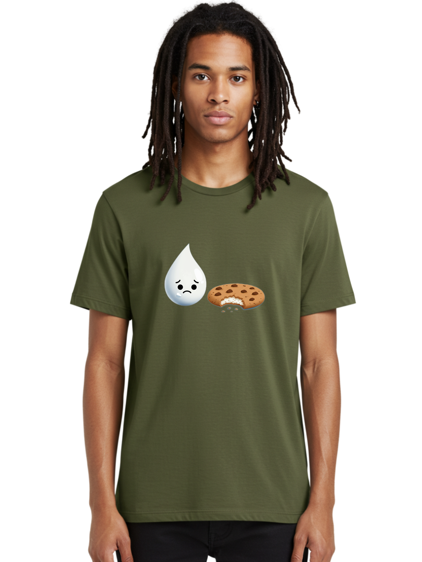 Sad-Water-Droplet-And-Cookie Men'S Graphic Tee, 100% Cotton, Comfortable Casual Summer Wear, Machine Washable, Vintage Camera, Old Camera, Antique Camera, Black Camera, Classic Photography, Photography Equipment, Nostalgic Device, Film Camera, Bai344 25