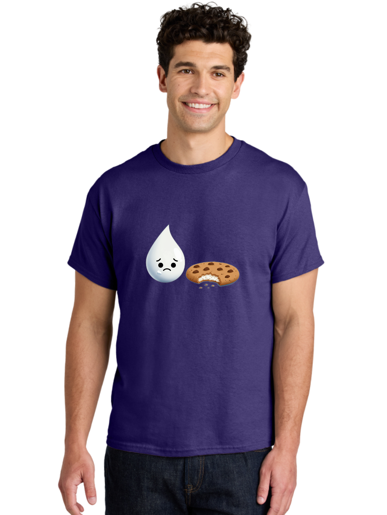 Sad-Water-Droplet-And-Cookie Men'S Graphic Tee, 100% Cotton, Comfortable Casual Summer Wear, Machine Washable, Vintage Camera, Old Camera, Antique Camera, Black Camera, Classic Photography, Photography Equipment, Nostalgic Device, Film Camera, Bai344 26