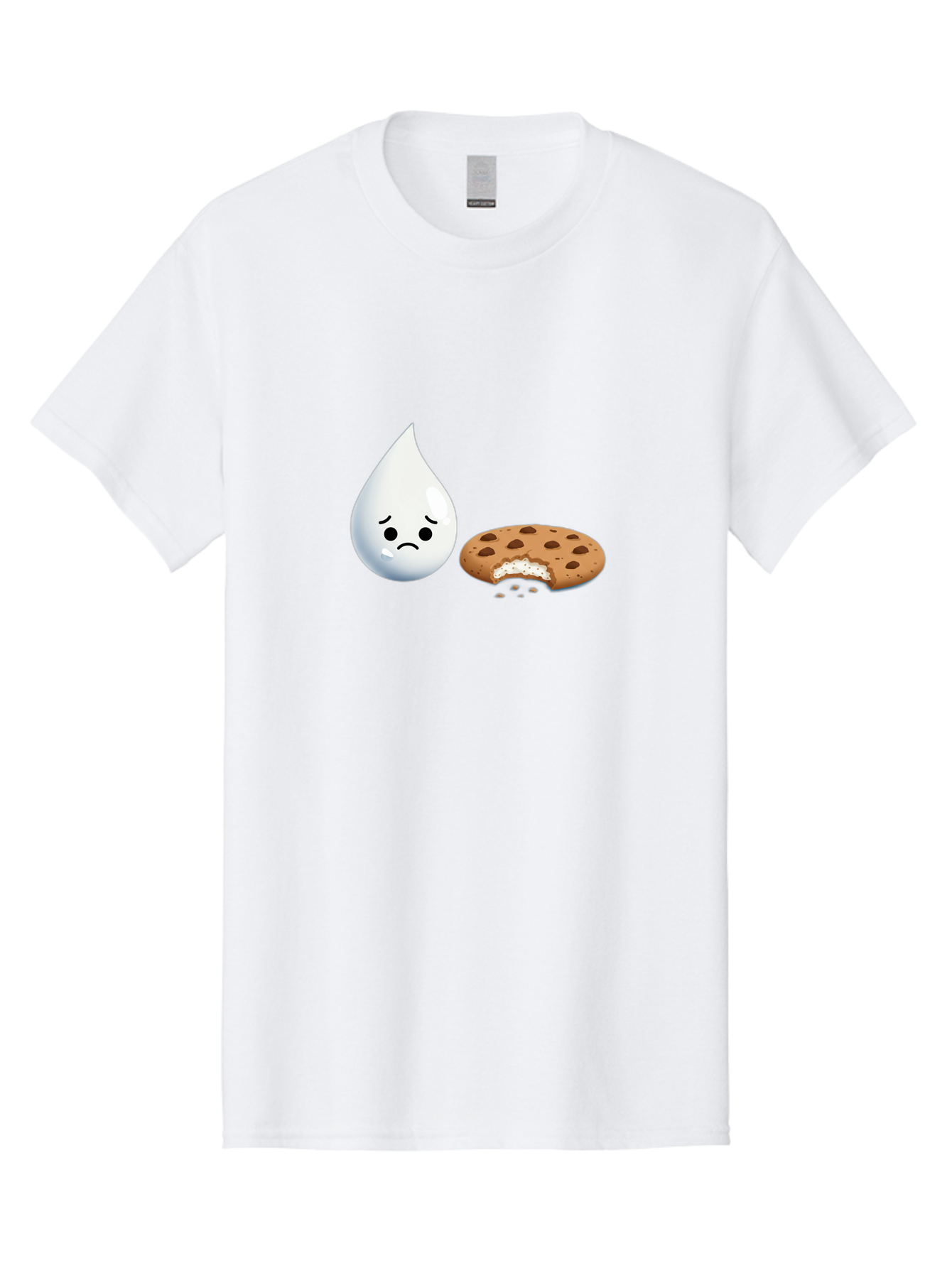 Sad-Water-Droplet-And-Cookie Men'S Graphic Tee, 100% Cotton, Comfortable Casual Summer Wear, Machine Washable, Vintage Camera, Old Camera, Antique Camera, Black Camera, Classic Photography, Photography Equipment, Nostalgic Device, Film Camera, Bai344 9