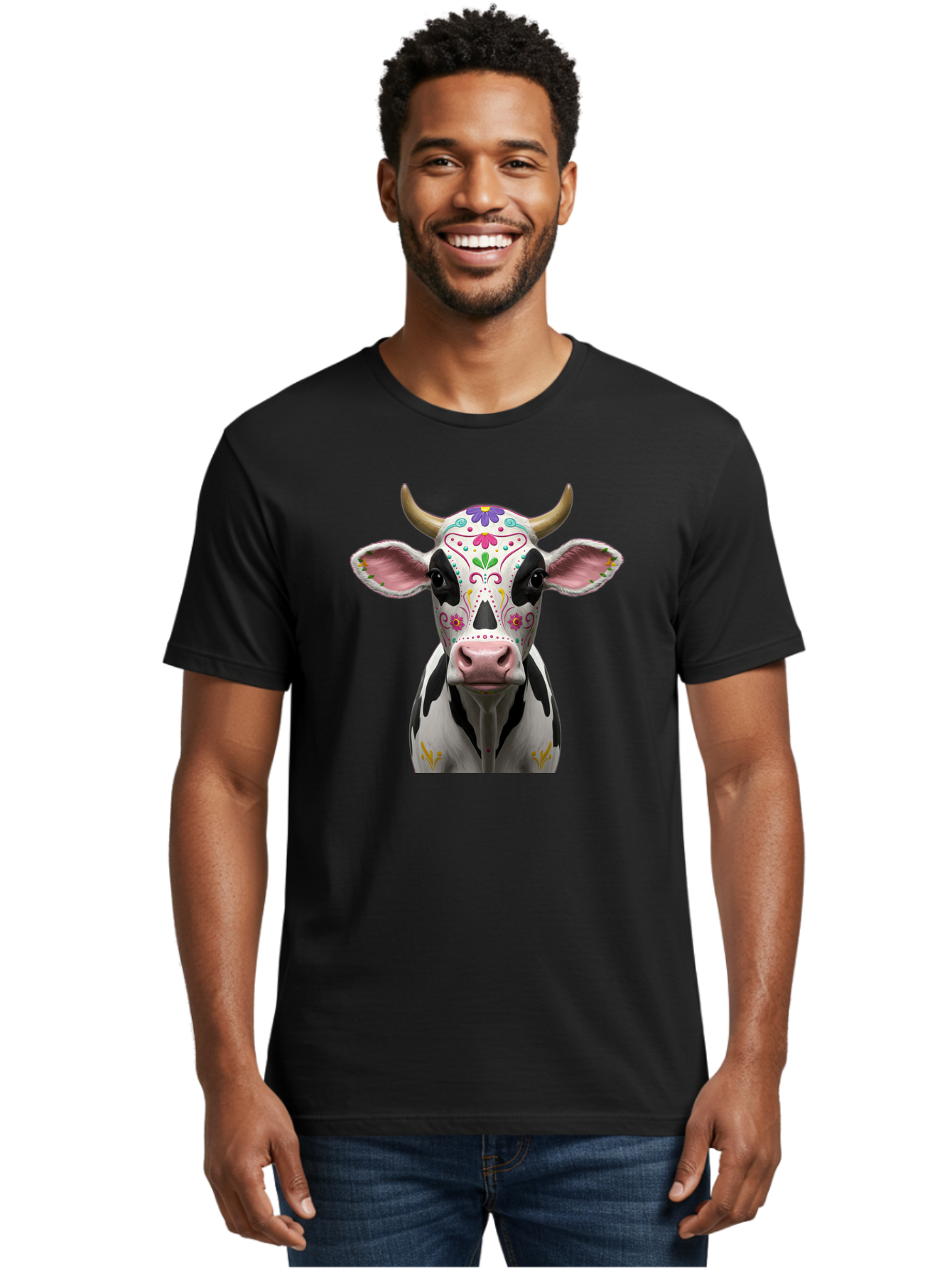 Sugar-Skull-Cow Men'S Graphic Tee, 100% Cotton, Comfortable Casual Summer Wear, Machine Washable, Vintage Camera, Old Camera, Antique Camera, Black Camera, Classic Photography, Photography Equipment, Nostalgic Device, Film Camera, Camera Art Bai429 20
