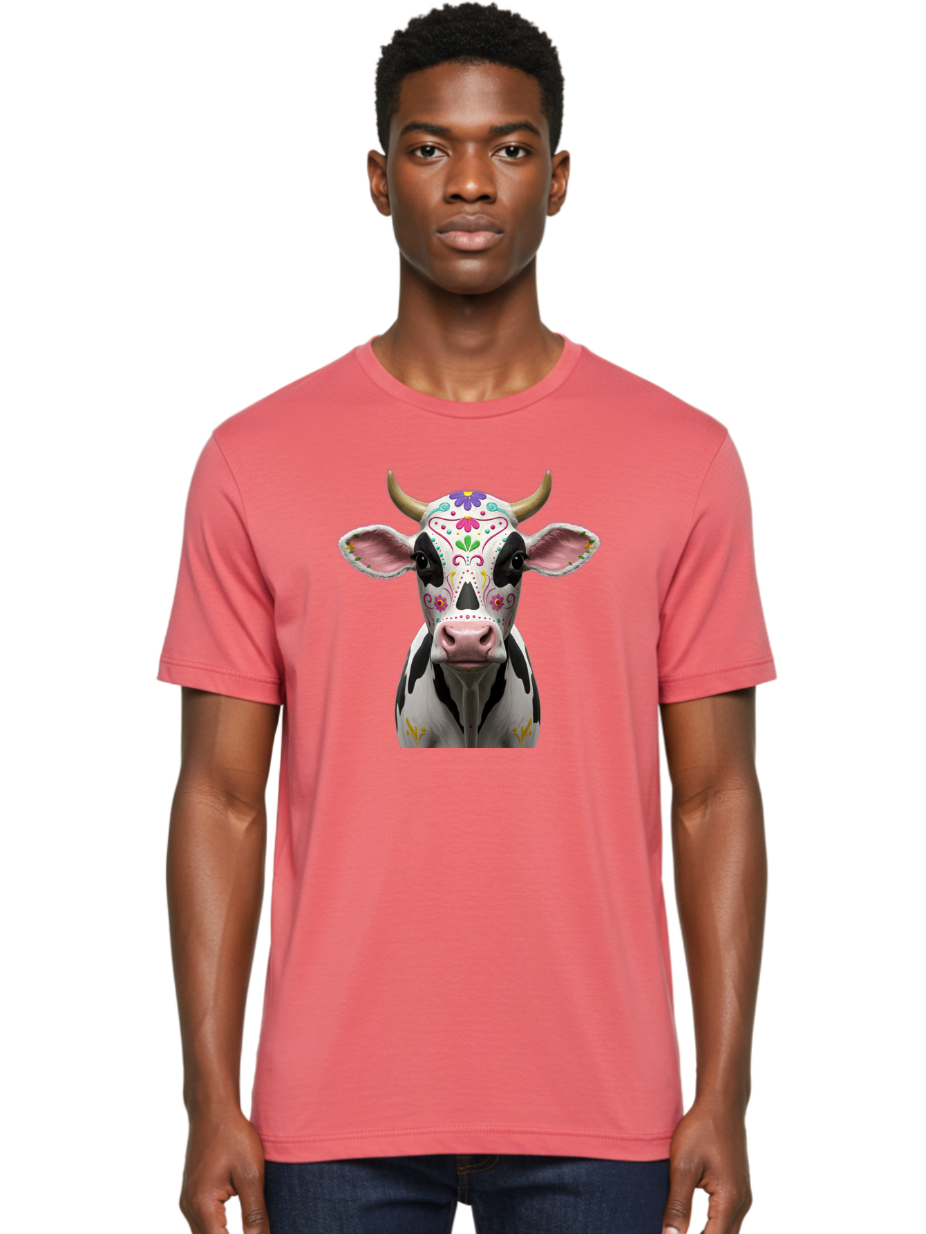 Sugar-Skull-Cow Men'S Graphic Tee, 100% Cotton, Comfortable Casual Summer Wear, Machine Washable, Vintage Camera, Old Camera, Antique Camera, Black Camera, Classic Photography, Photography Equipment, Nostalgic Device, Film Camera, Camera Art Bai429 24