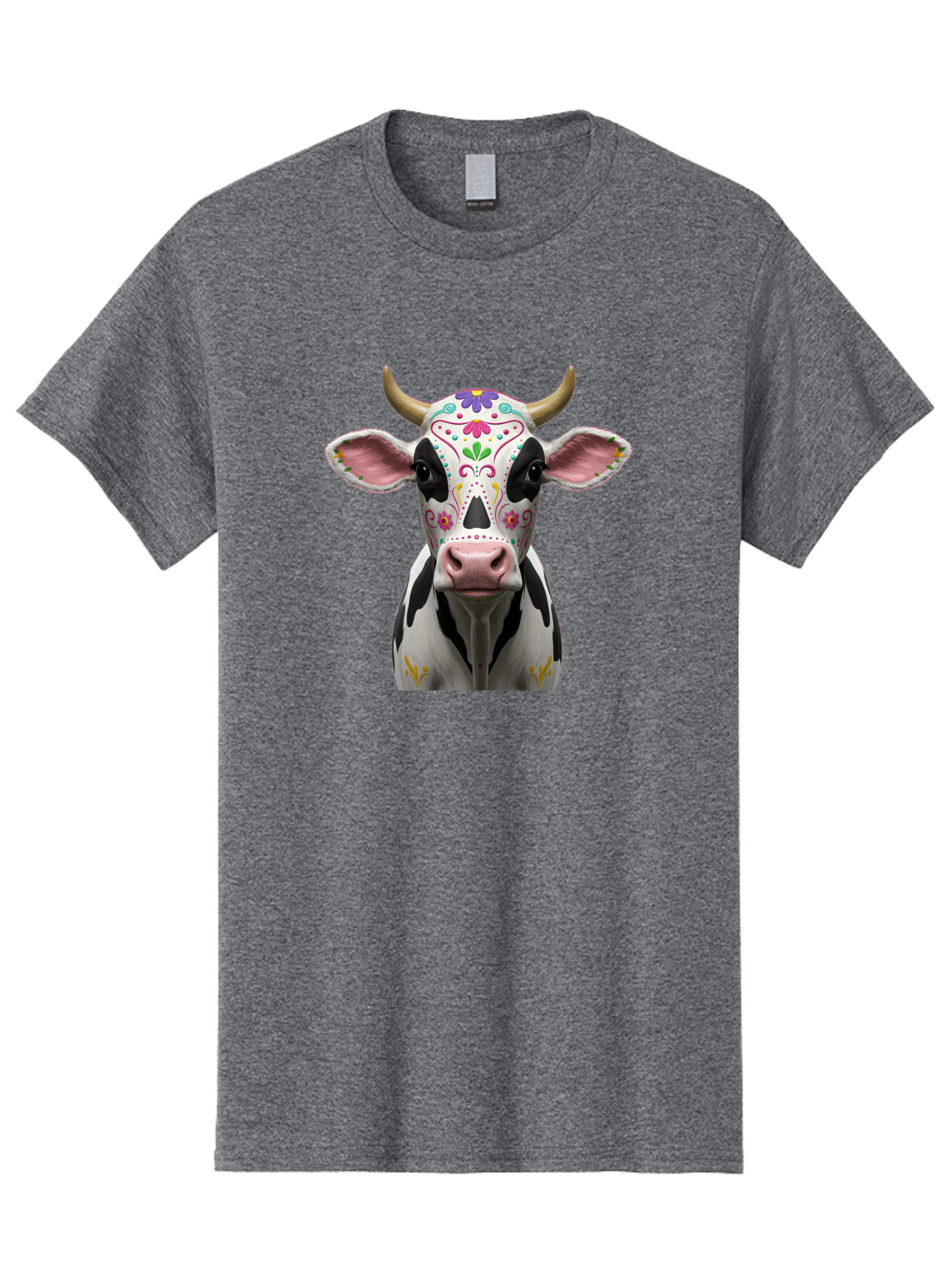 Sugar-Skull-Cow Men'S Graphic Tee, 100% Cotton, Comfortable Casual Summer Wear, Machine Washable, Vintage Camera, Old Camera, Antique Camera, Black Camera, Classic Photography, Photography Equipment, Nostalgic Device, Film Camera, Camera Art Bai429 3