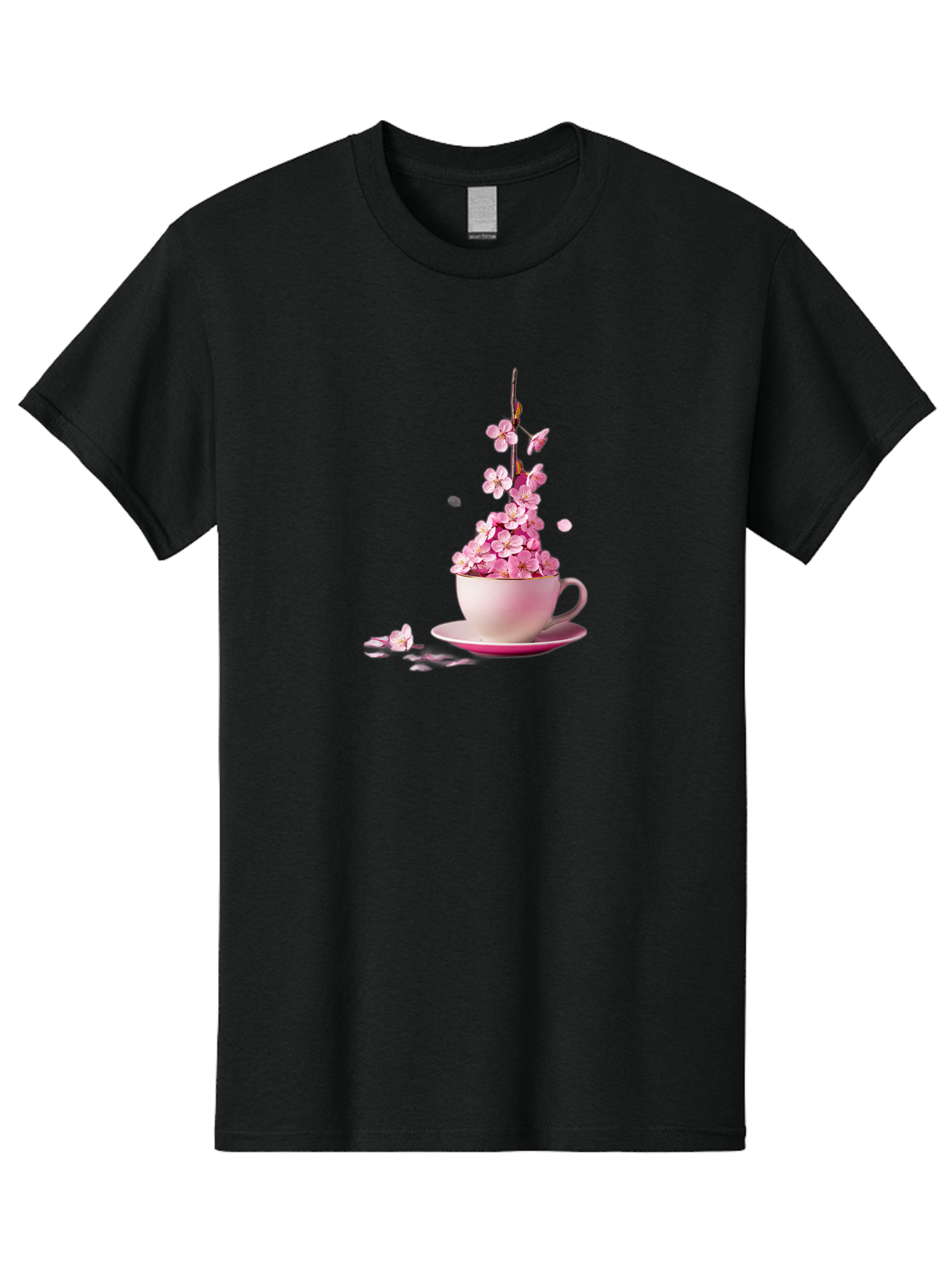 Tea-Cup-With-Flowers Men'S Graphic Tee, 100% Cotton, Comfortable Casual Summer Wear, Machine Washable, Vintage Camera, Old Camera, Antique Camera, Black Camera, Classic Photography, Photography Equipment, Nostalgic Device, Film Camera, Bai449 15