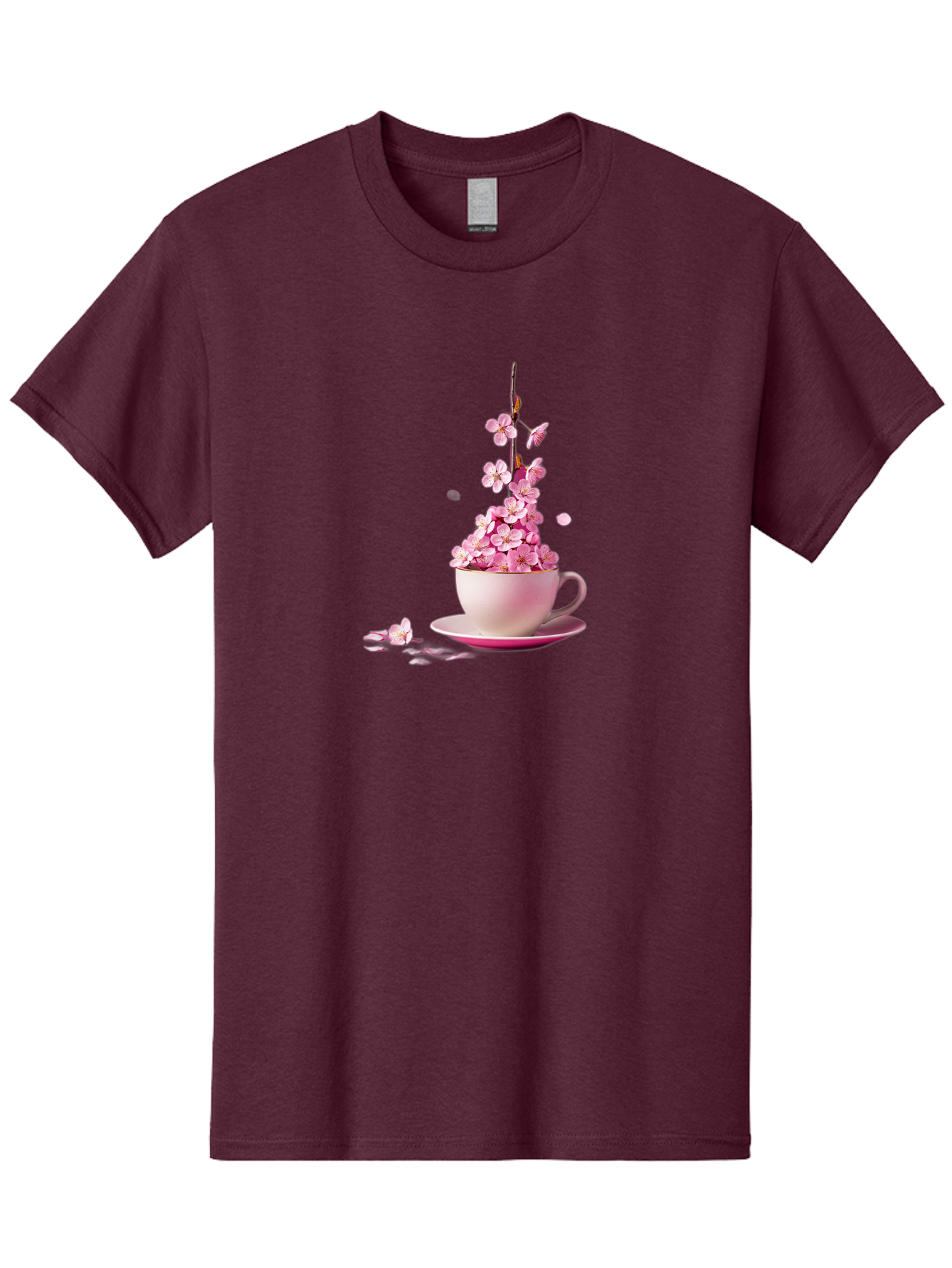 Tea-Cup-With-Flowers Men'S Graphic Tee, 100% Cotton, Comfortable Casual Summer Wear, Machine Washable, Vintage Camera, Old Camera, Antique Camera, Black Camera, Classic Photography, Photography Equipment, Nostalgic Device, Film Camera, Bai449 4