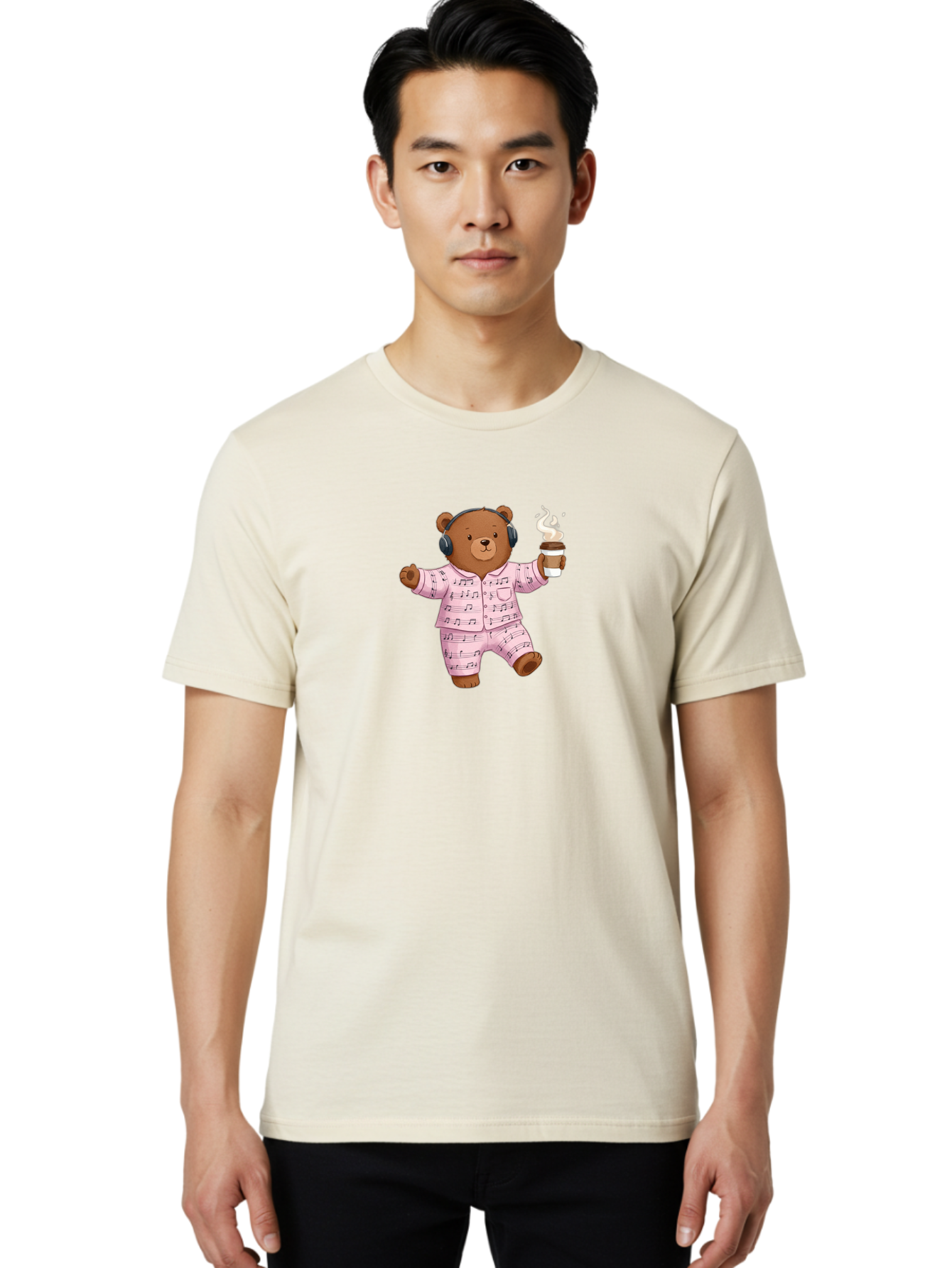 Teddy-Bear-Music-Lover Men'S Graphic Tee, 100% Cotton, Comfortable Casual Summer Wear, Machine Washable, Vintage Camera, Old Camera, Antique Camera, Black Camera, Classic Photography, Photography Equipment, Nostalgic Device, Film Camera, Bai467 26