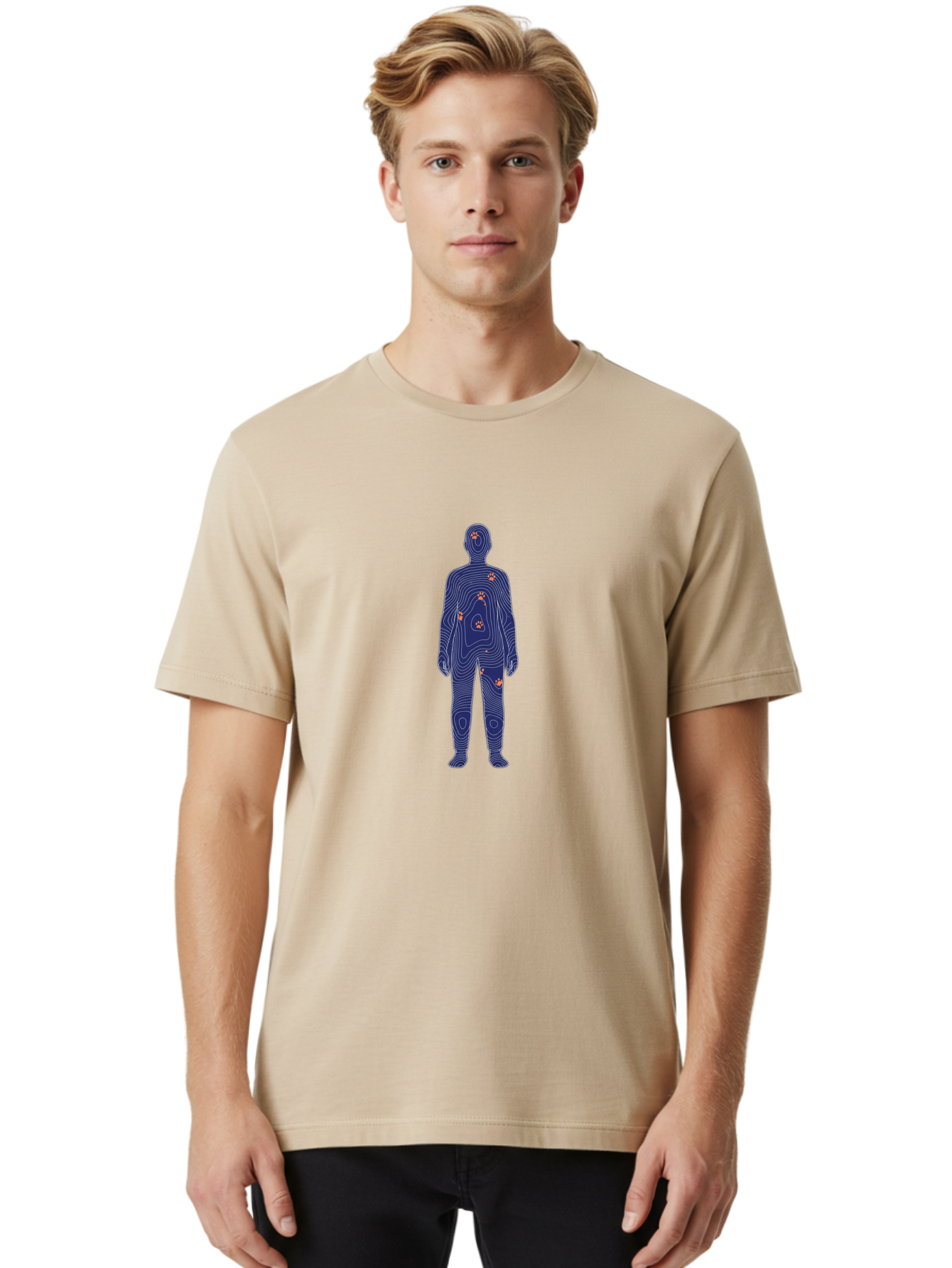 Topographic-Human Men'S Graphic Tee, 100% Cotton, Comfortable Casual Summer Wear, Machine Washable, Vintage Camera, Old Camera, Antique Camera, Black Camera, Classic Photography, Photography Equipment, Nostalgic Device, Film Camera, Camera Art Bai484 23