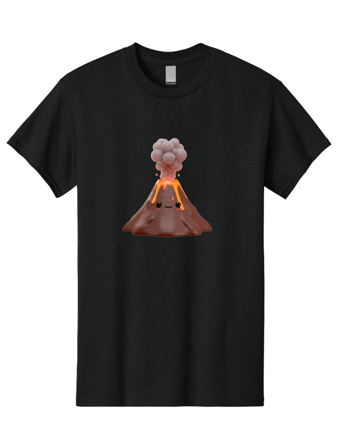 Volcano-Character-2 Men'S Graphic Tee, 100% Cotton, Comfortable Casual Summer Wear, Machine Washable, Vintage Camera, Old Camera, Antique Camera, Black Camera, Classic Photography, Photography Equipment, Nostalgic Device, Film Camera, Bai508 4