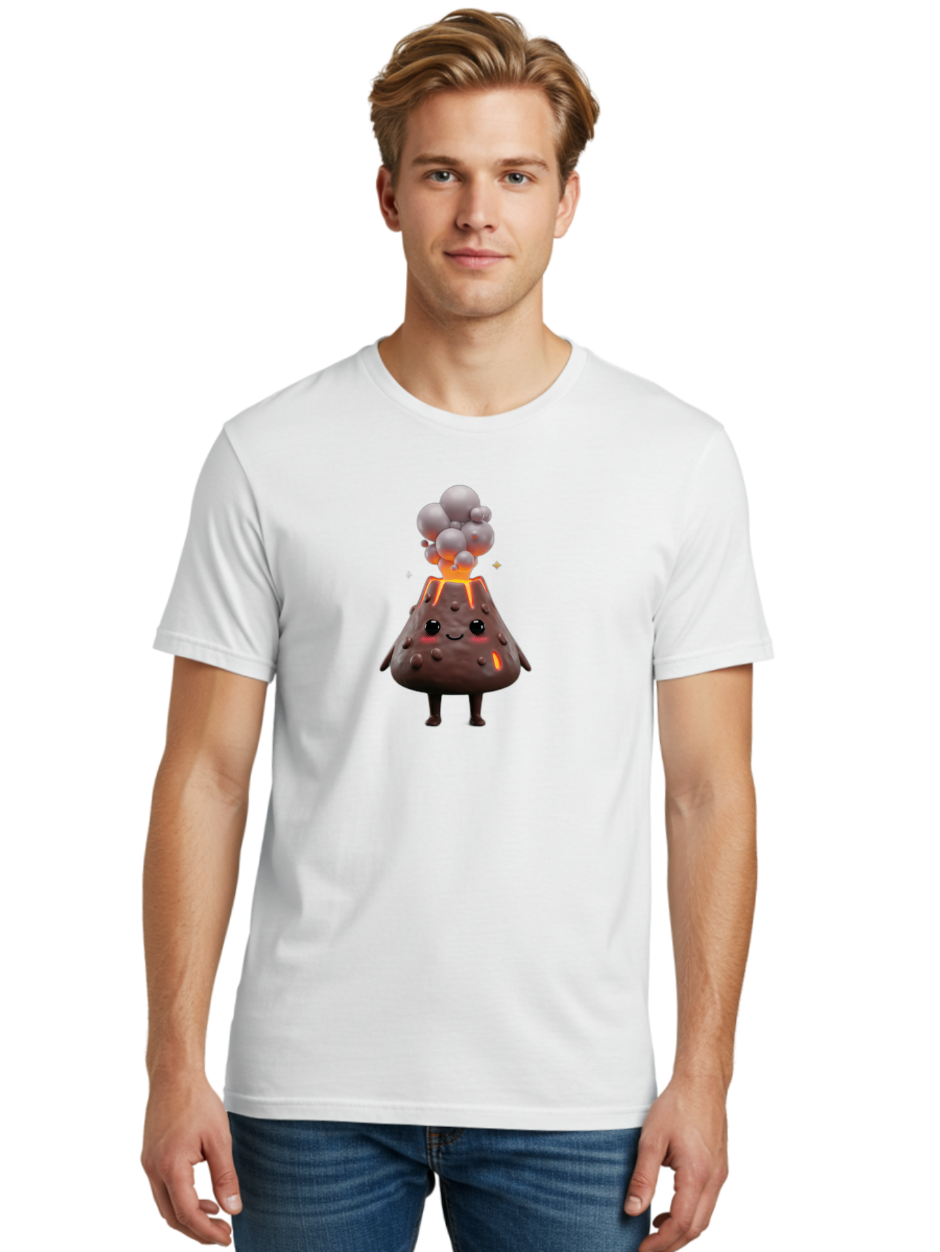 Volcano-Character-8 Men'S Graphic Tee, 100% Cotton, Comfortable Casual Summer Wear, Machine Washable, Vintage Camera, Old Camera, Antique Camera, Black Camera, Classic Photography, Photography Equipment, Nostalgic Device, Film Camera, Bai514 24