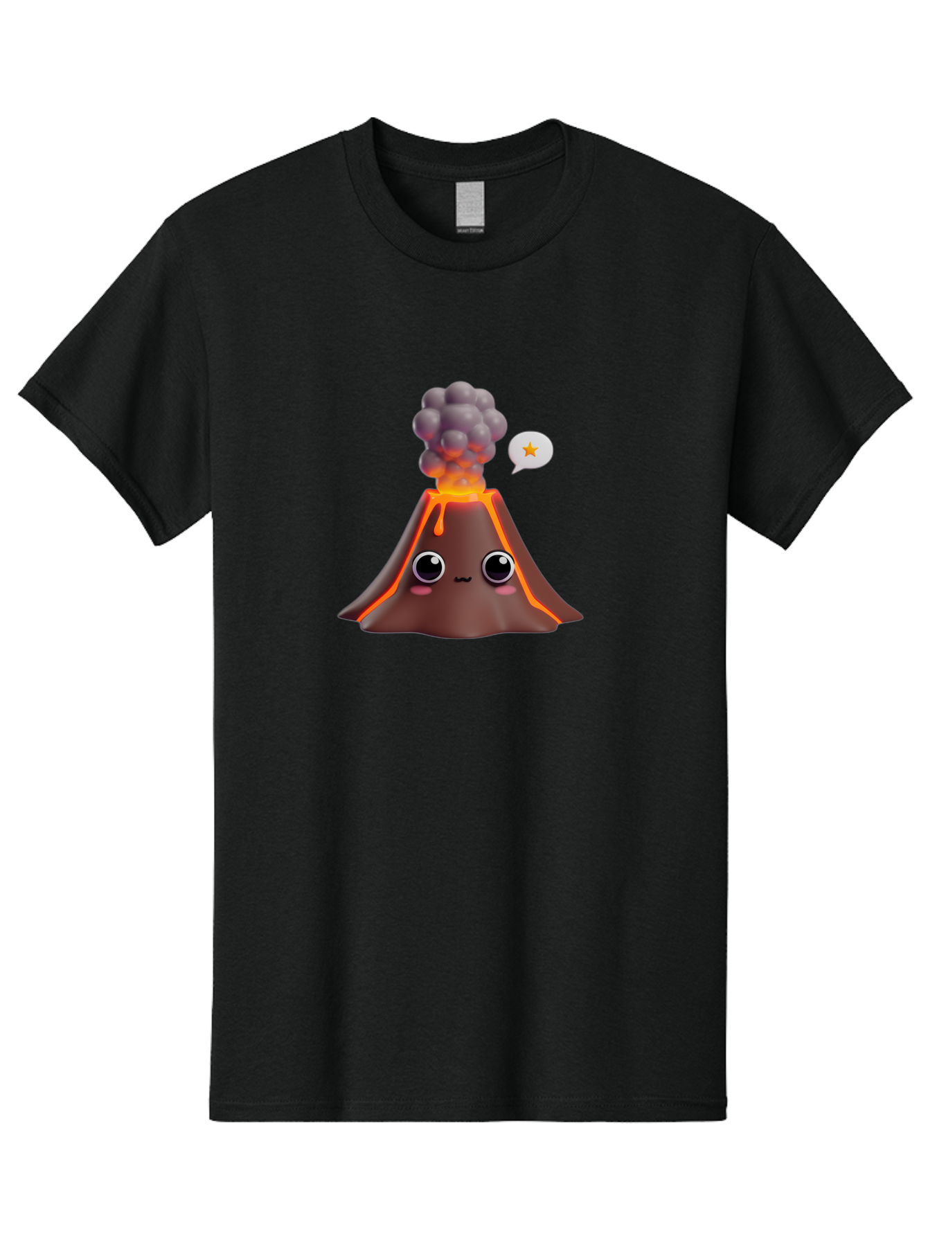 Volcano-Emoji Men'S Graphic Tee, 100% Cotton, Comfortable Casual Summer Wear, Machine Washable, Vintage Camera, Old Camera, Antique Camera, Black Camera, Classic Photography, Photography Equipment, Nostalgic Device, Film Camera, Camera Art Bai517 9