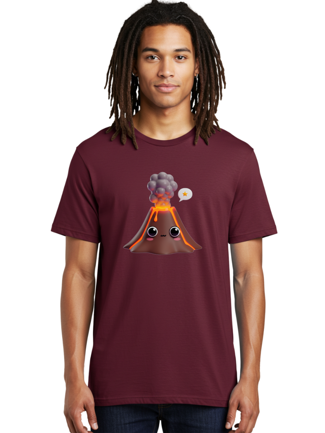 Volcano-Emoji Men'S Graphic Tee, 100% Cotton, Comfortable Casual Summer Wear, Machine Washable, Vintage Camera, Old Camera, Antique Camera, Black Camera, Classic Photography, Photography Equipment, Nostalgic Device, Film Camera, Camera Art Bai517 18