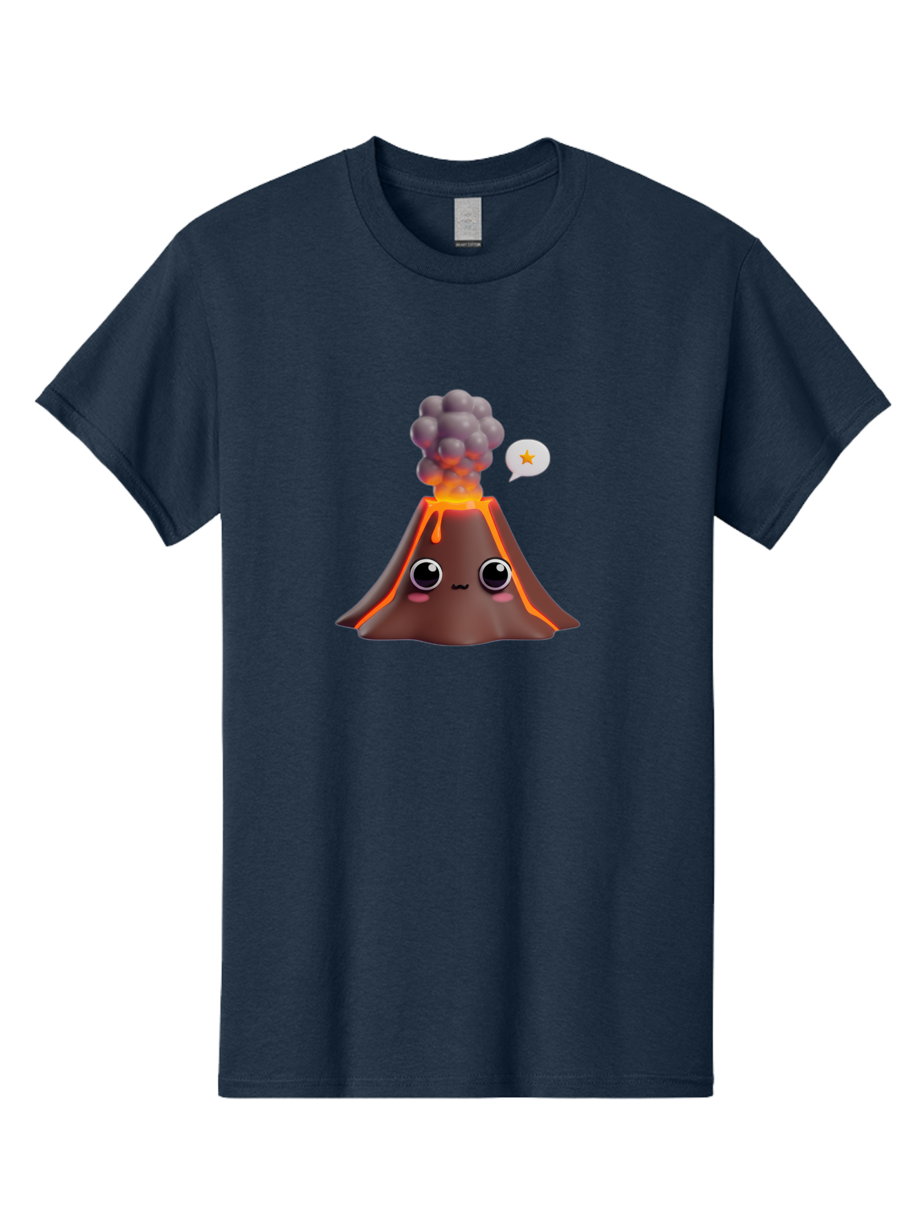 Volcano-Emoji Men'S Graphic Tee, 100% Cotton, Comfortable Casual Summer Wear, Machine Washable, Vintage Camera, Old Camera, Antique Camera, Black Camera, Classic Photography, Photography Equipment, Nostalgic Device, Film Camera, Camera Art Bai517 7