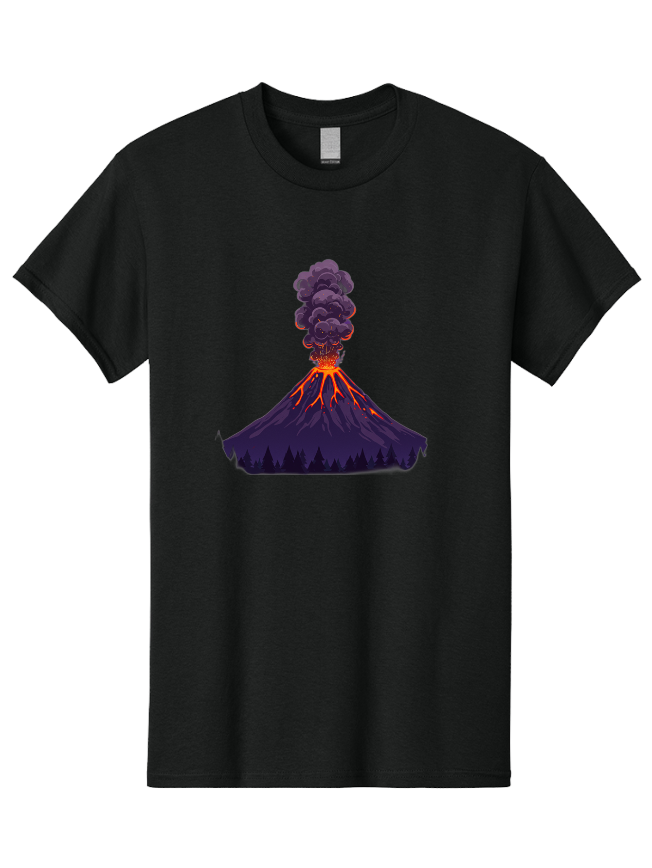 Volcano-Erupting-10 Men'S Graphic Tee, 100% Cotton, Comfortable Casual Summer Wear, Machine Washable, Vintage Camera, Old Camera, Antique Camera, Black Camera, Classic Photography, Photography Equipment, Nostalgic Device, Film Camera, Bai519 5