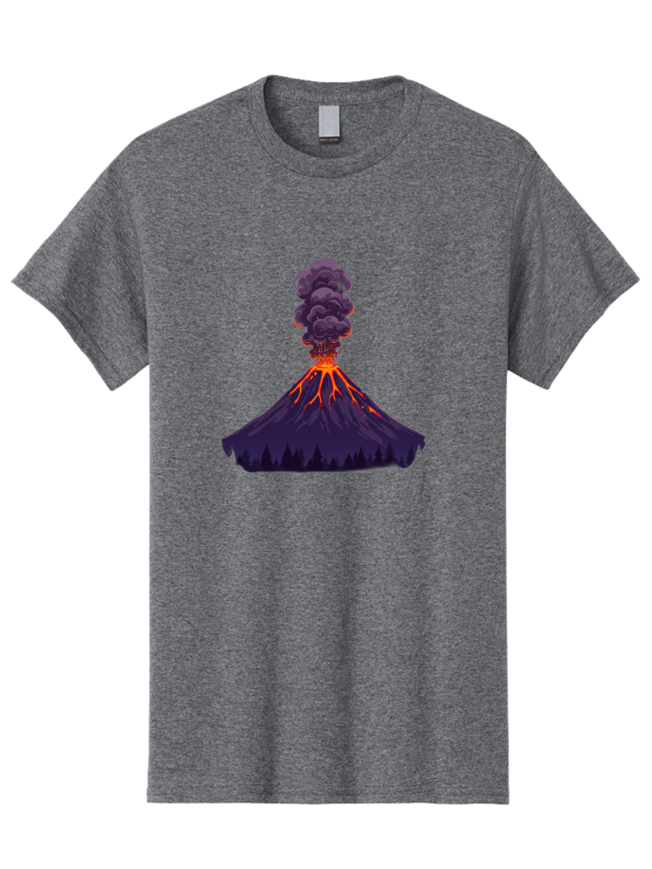 Volcano-Erupting-10 Men'S Graphic Tee, 100% Cotton, Comfortable Casual Summer Wear, Machine Washable, Vintage Camera, Old Camera, Antique Camera, Black Camera, Classic Photography, Photography Equipment, Nostalgic Device, Film Camera, Bai519 3
