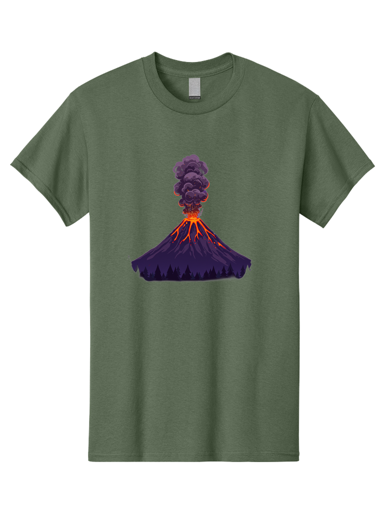 Volcano-Erupting-10 Men'S Graphic Tee, 100% Cotton, Comfortable Casual Summer Wear, Machine Washable, Vintage Camera, Old Camera, Antique Camera, Black Camera, Classic Photography, Photography Equipment, Nostalgic Device, Film Camera, Bai519 10
