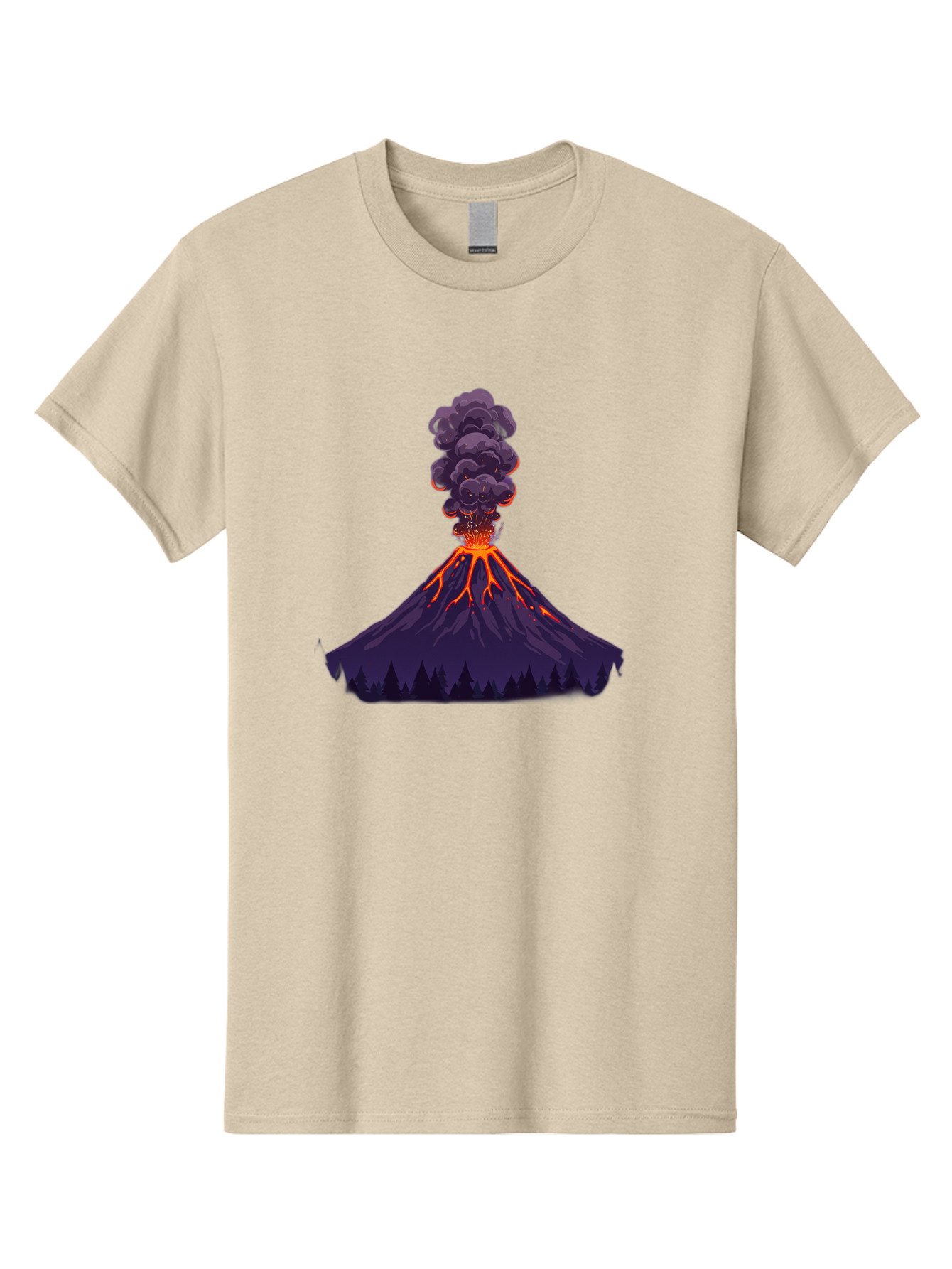 Volcano-Erupting-10 Men'S Graphic Tee, 100% Cotton, Comfortable Casual Summer Wear, Machine Washable, Vintage Camera, Old Camera, Antique Camera, Black Camera, Classic Photography, Photography Equipment, Nostalgic Device, Film Camera, Bai519 12