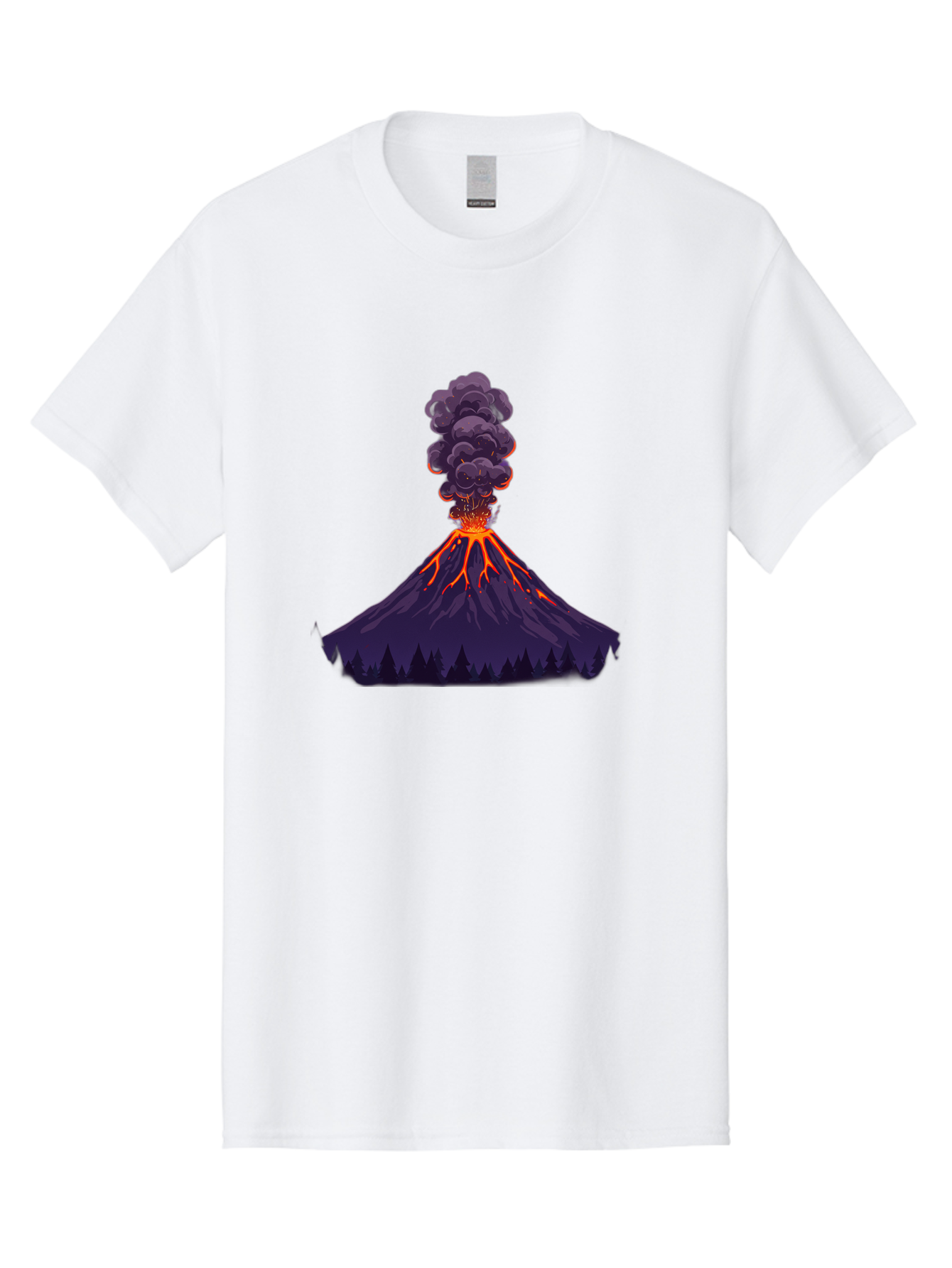 Volcano-Erupting-10 Men'S Graphic Tee, 100% Cotton, Comfortable Casual Summer Wear, Machine Washable, Vintage Camera, Old Camera, Antique Camera, Black Camera, Classic Photography, Photography Equipment, Nostalgic Device, Film Camera, Bai519 7