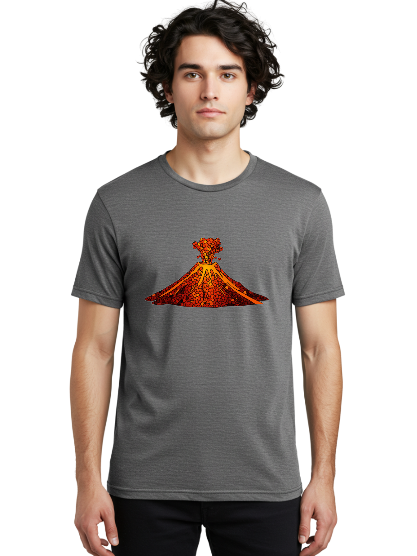 Volcano-Erupting-11 Men'S Graphic Tee, 100% Cotton, Comfortable Casual Summer Wear, Machine Washable, Vintage Camera, Old Camera, Antique Camera, Black Camera, Classic Photography, Photography Equipment, Nostalgic Device, Film Camera, Bai520 27