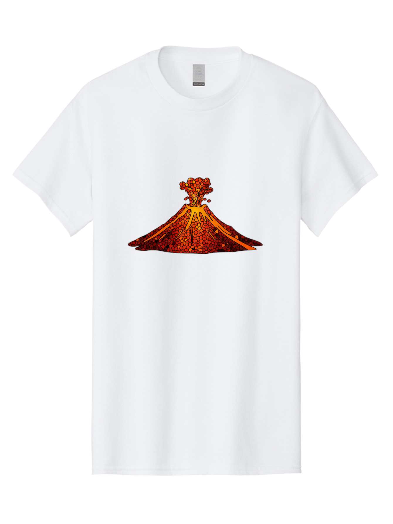 Volcano-Erupting-11 Men'S Graphic Tee, 100% Cotton, Comfortable Casual Summer Wear, Machine Washable, Vintage Camera, Old Camera, Antique Camera, Black Camera, Classic Photography, Photography Equipment, Nostalgic Device, Film Camera, Bai520 8