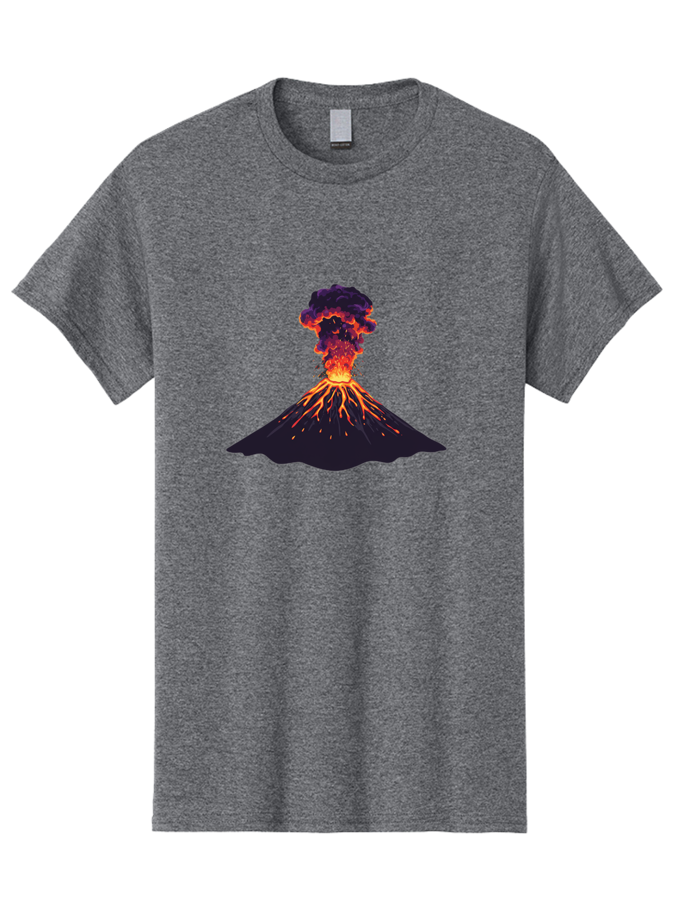 Volcano-Erupting-12 Men'S Graphic Tee, 100% Cotton, Comfortable Casual Summer Wear, Machine Washable, Vintage Camera, Old Camera, Antique Camera, Black Camera, Classic Photography, Photography Equipment, Nostalgic Device, Film Camera, Bai521 9
