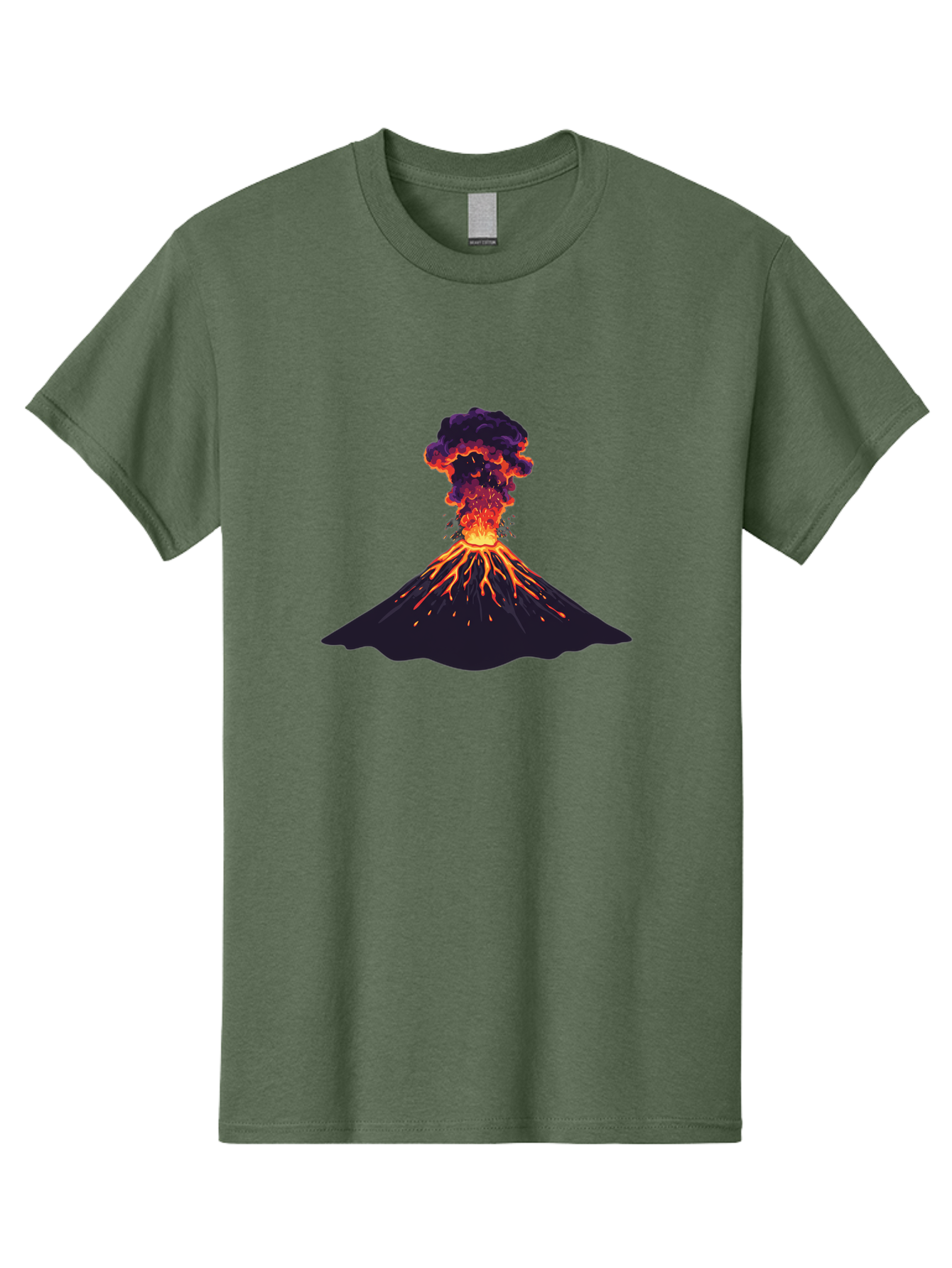 Volcano-Erupting-12 Men'S Graphic Tee, 100% Cotton, Comfortable Casual Summer Wear, Machine Washable, Vintage Camera, Old Camera, Antique Camera, Black Camera, Classic Photography, Photography Equipment, Nostalgic Device, Film Camera, Bai521 7