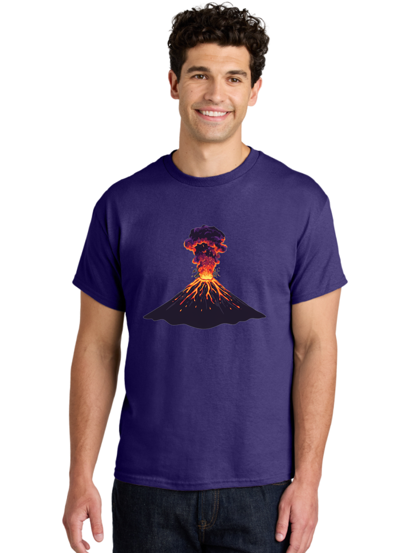Volcano-Erupting-12 Men'S Graphic Tee, 100% Cotton, Comfortable Casual Summer Wear, Machine Washable, Vintage Camera, Old Camera, Antique Camera, Black Camera, Classic Photography, Photography Equipment, Nostalgic Device, Film Camera, Bai521 23